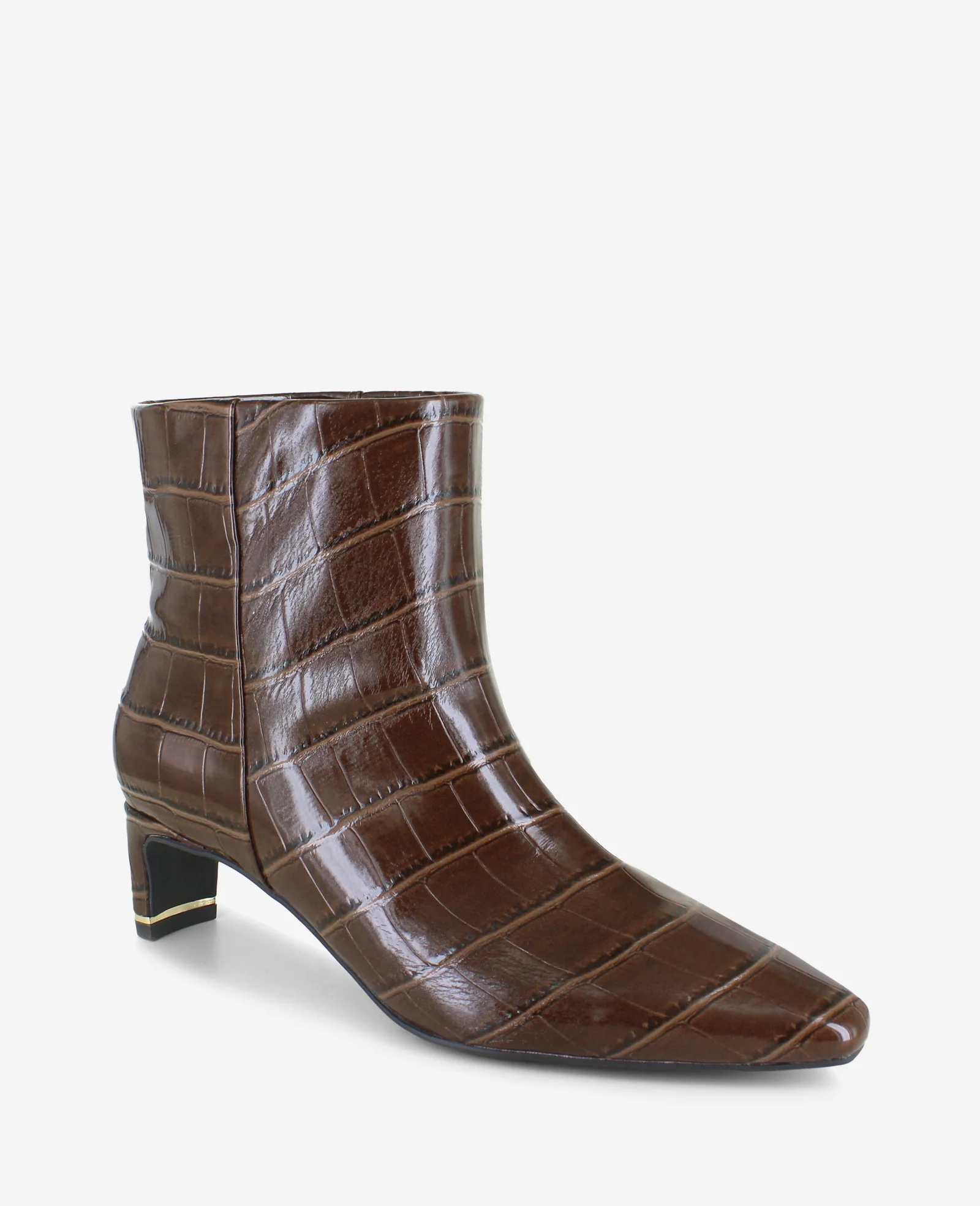 Miranda Croco Heel Bootie - Image 2