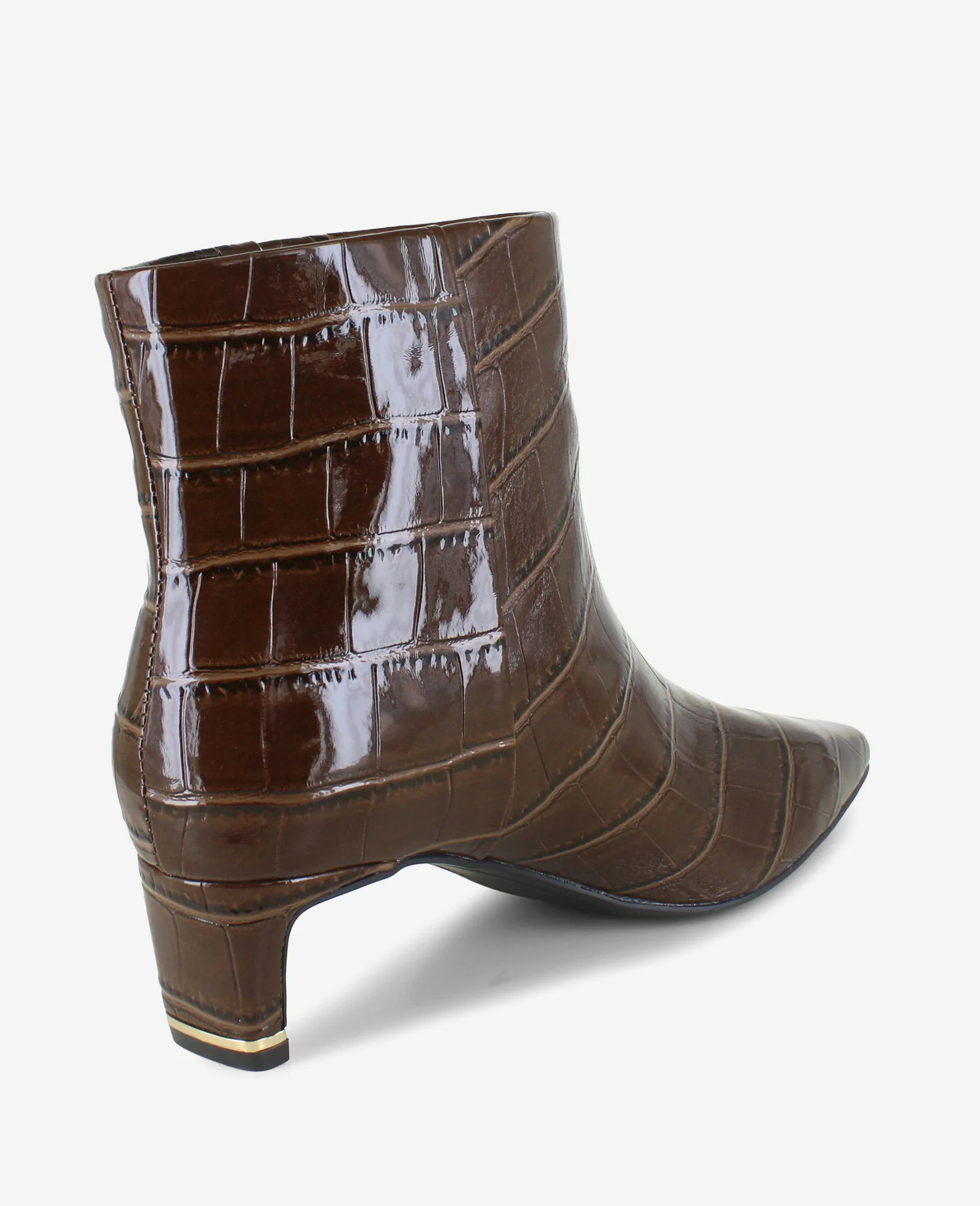 Miranda Croco Heel Bootie - Image 3