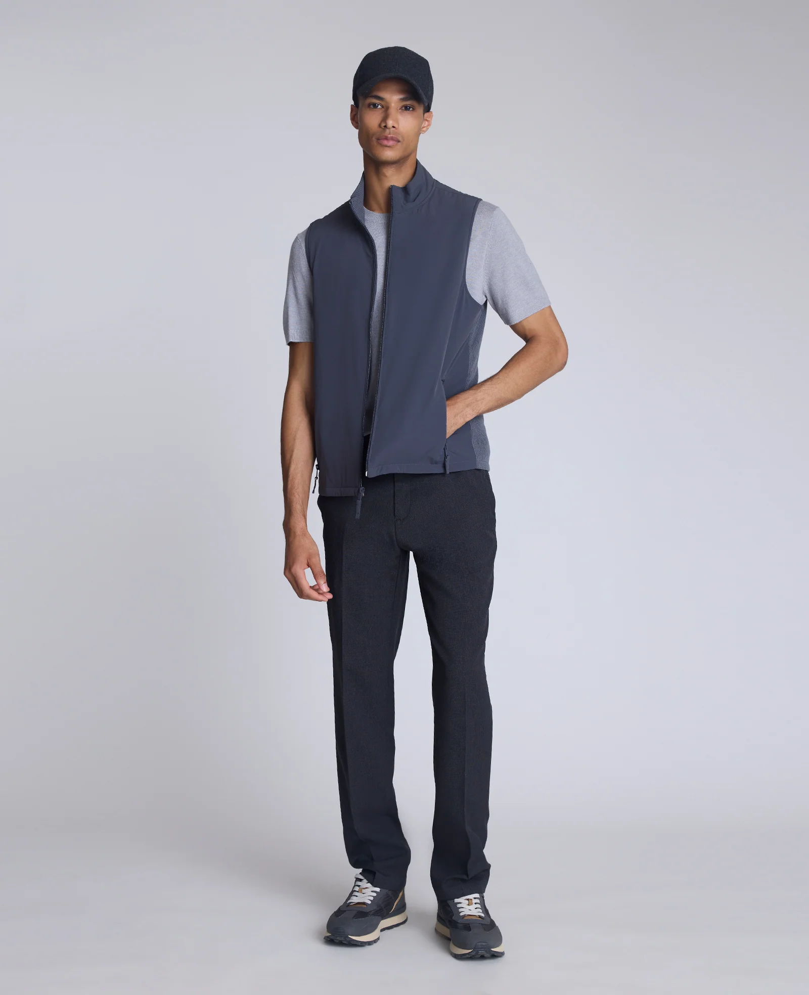 Mixed Media Vest - Image 3