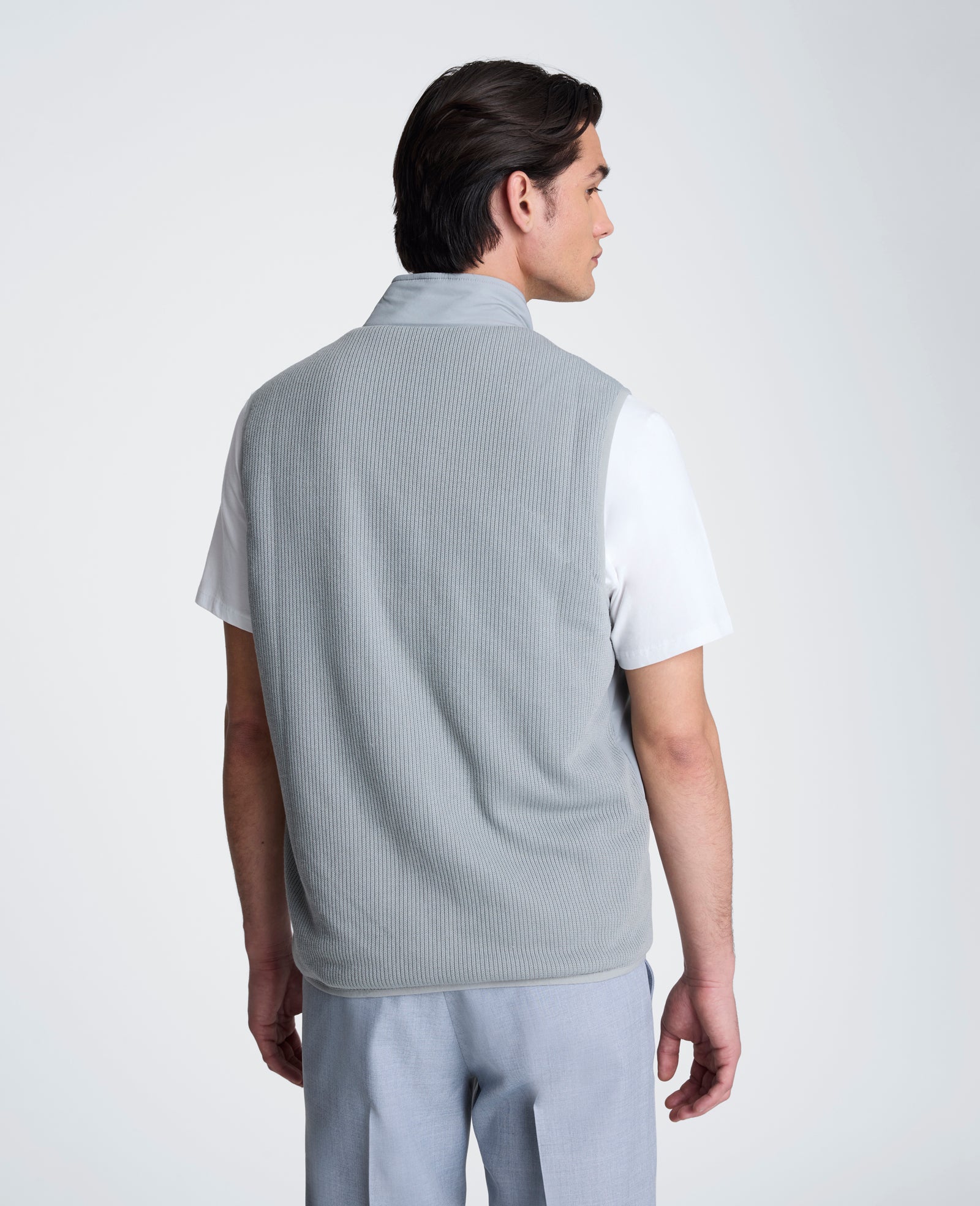 Mixed Media Vest - Image 2