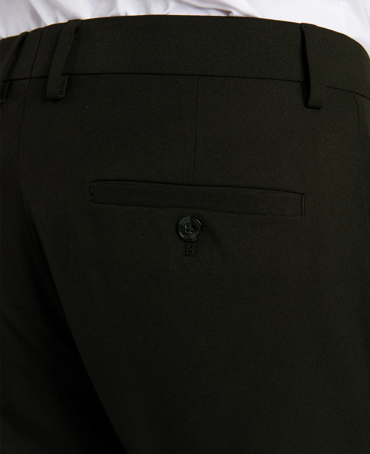 Modern-Fit Micro Check Stretch Trouser - Image 3