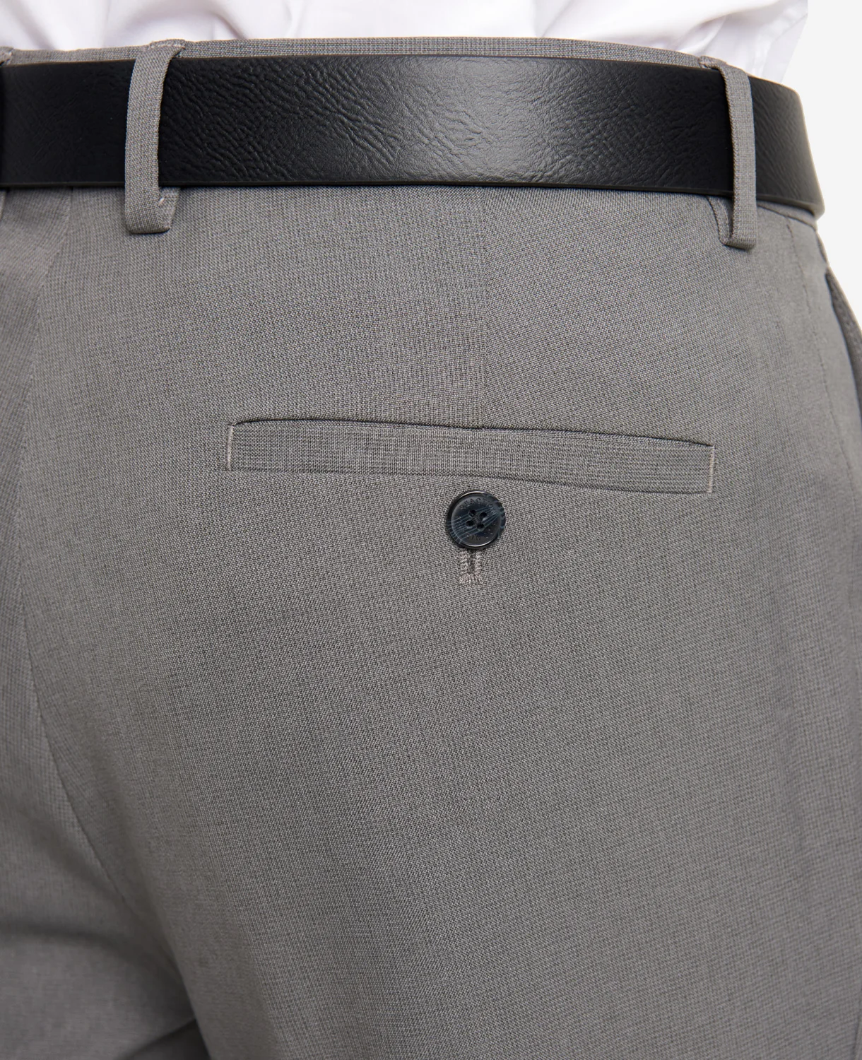 Modern-Fit Micro Check Stretch Trouser - Image 3