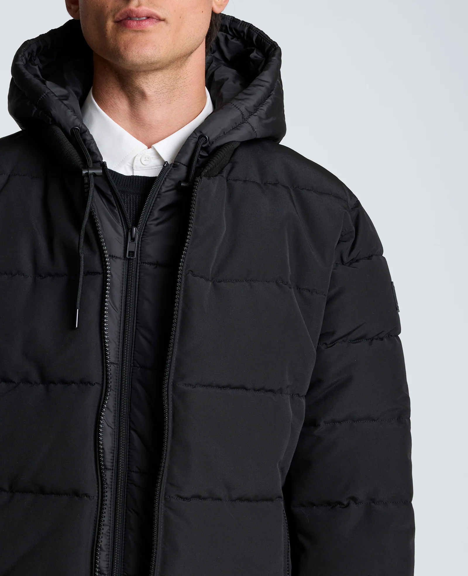 Oxford Hood Bomber Jacket - Image 5
