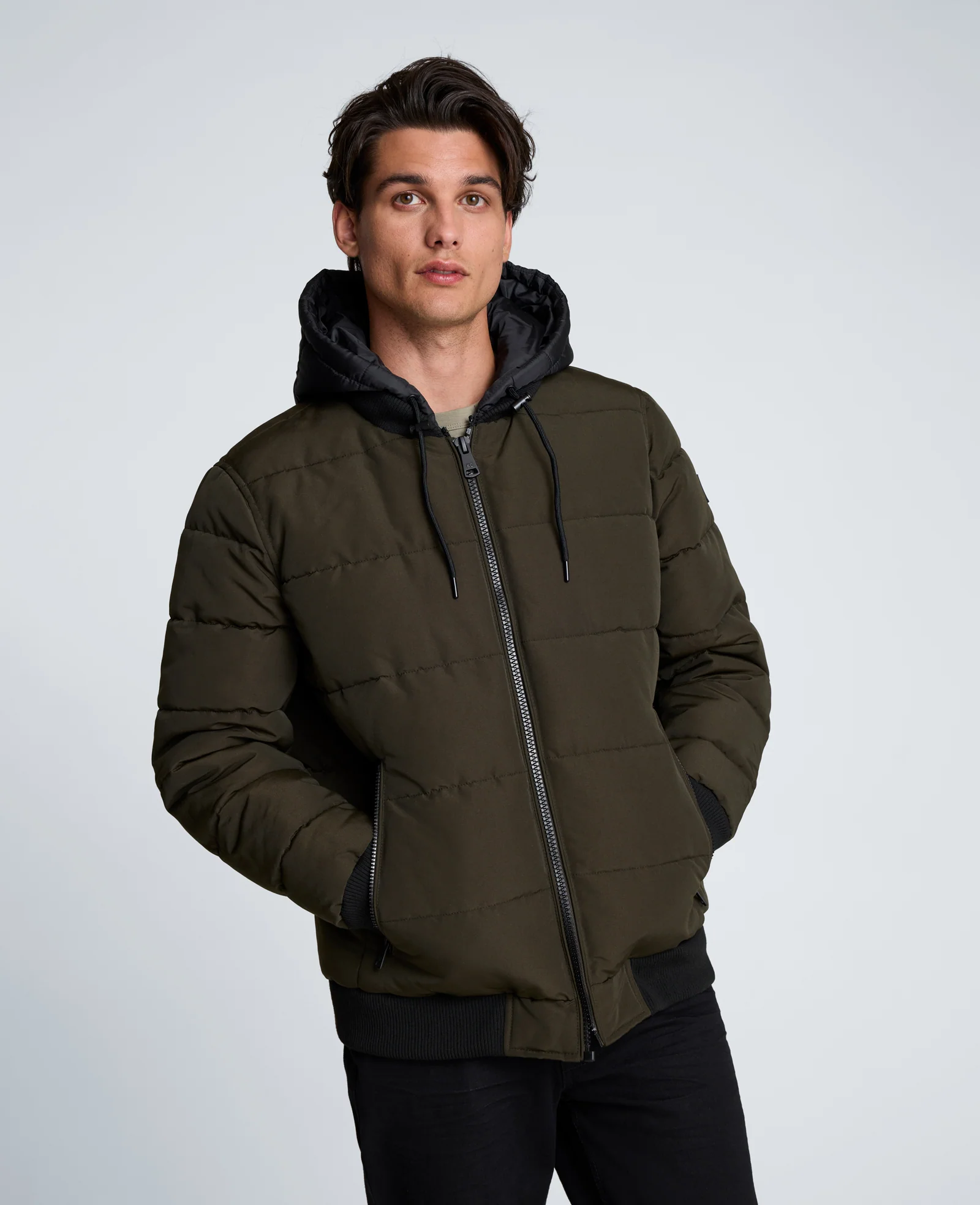 Oxford Hood Bomber Jacket