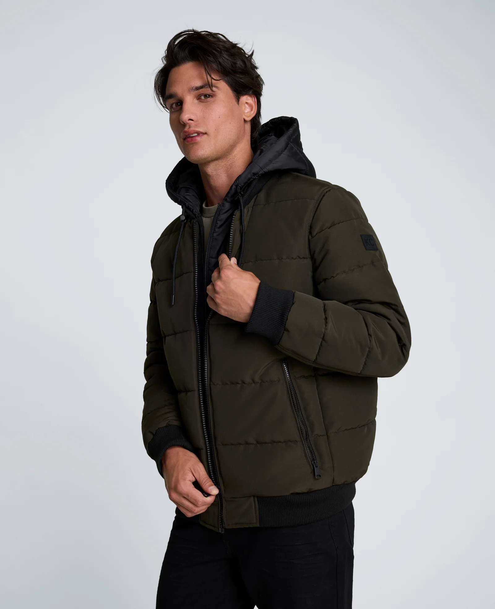 Oxford Hood Bomber Jacket - Image 3
