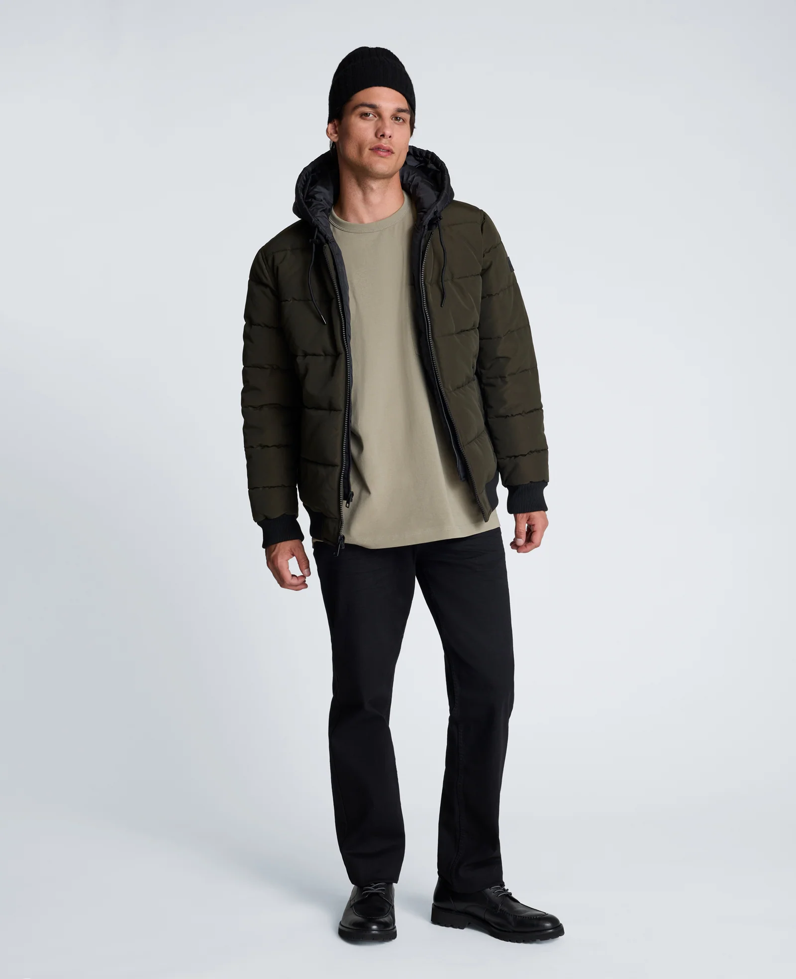 Oxford Hood Bomber Jacket - Image 4
