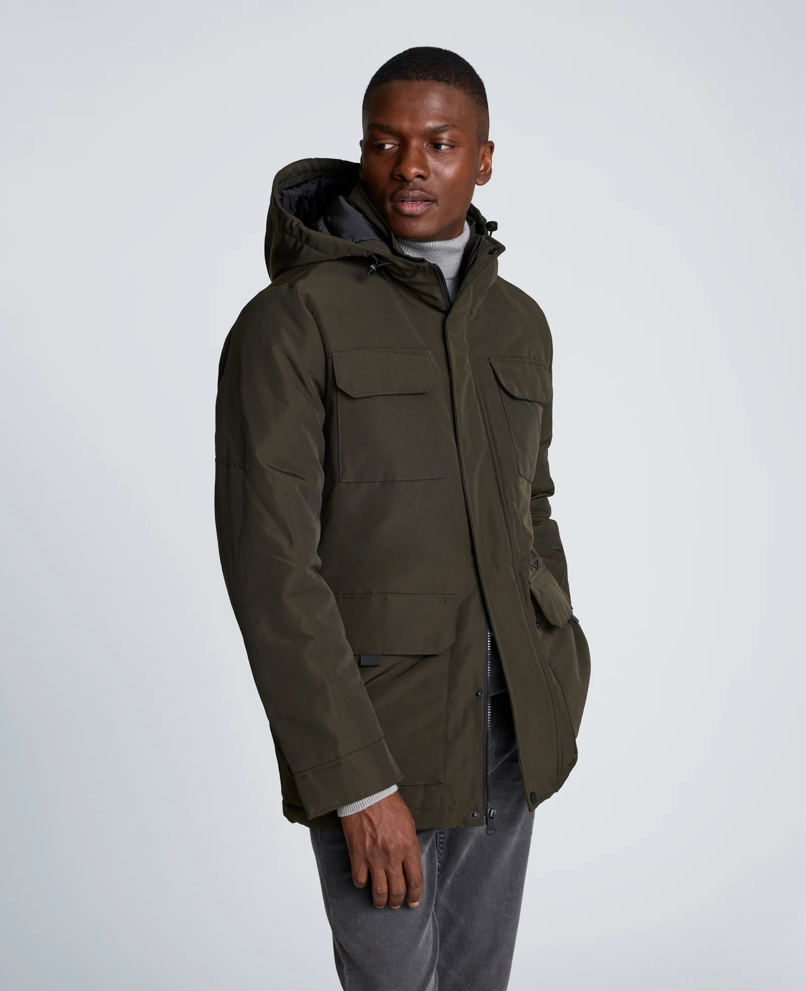 Oxford Patch Pocket Parka - Image 3
