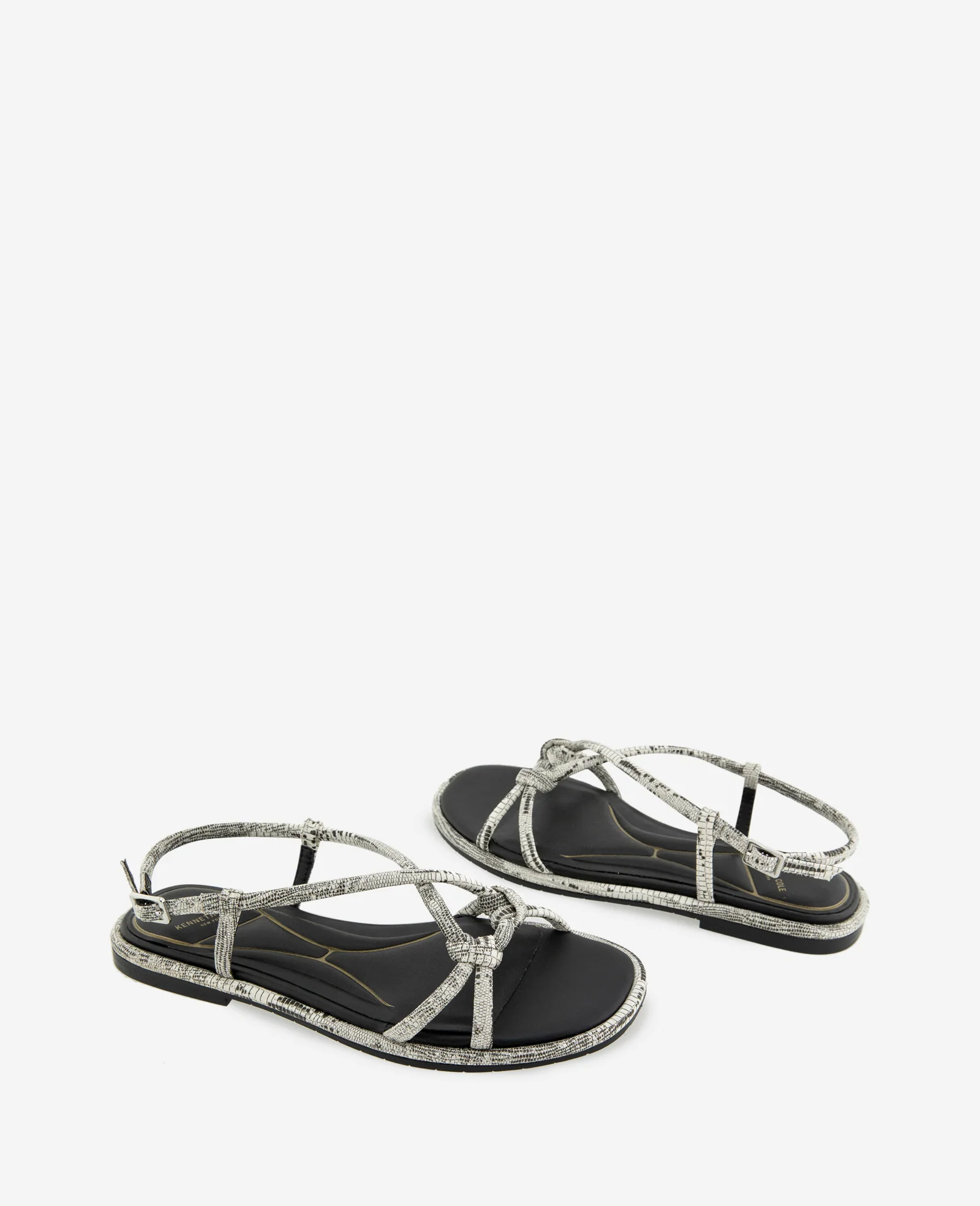 Paria Embossed Knot Detail Sandal - Image 2