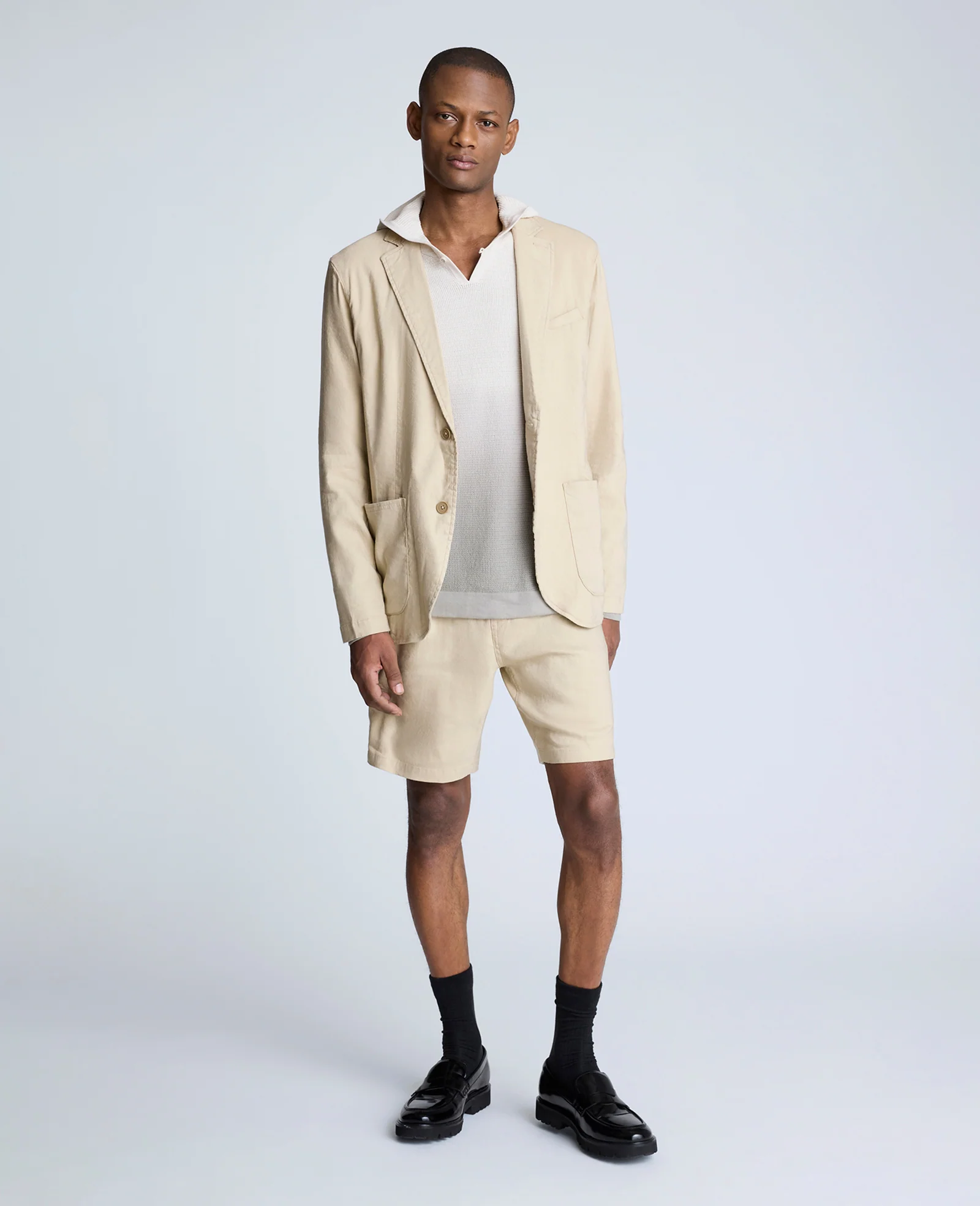 Performance Pleated Linen Short - Image 2