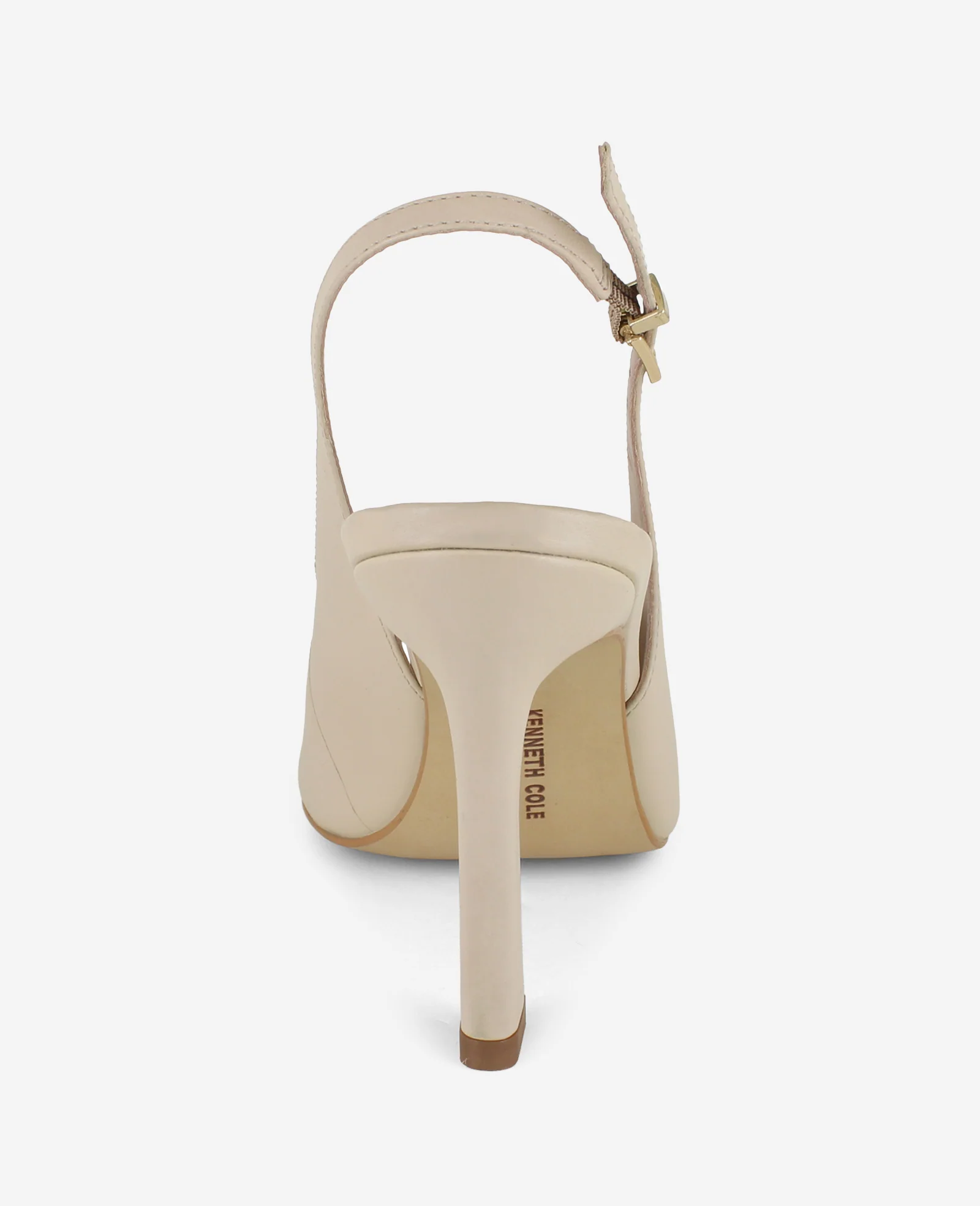 Priya Leather Peep-Toe Slingback Heel - Image 4