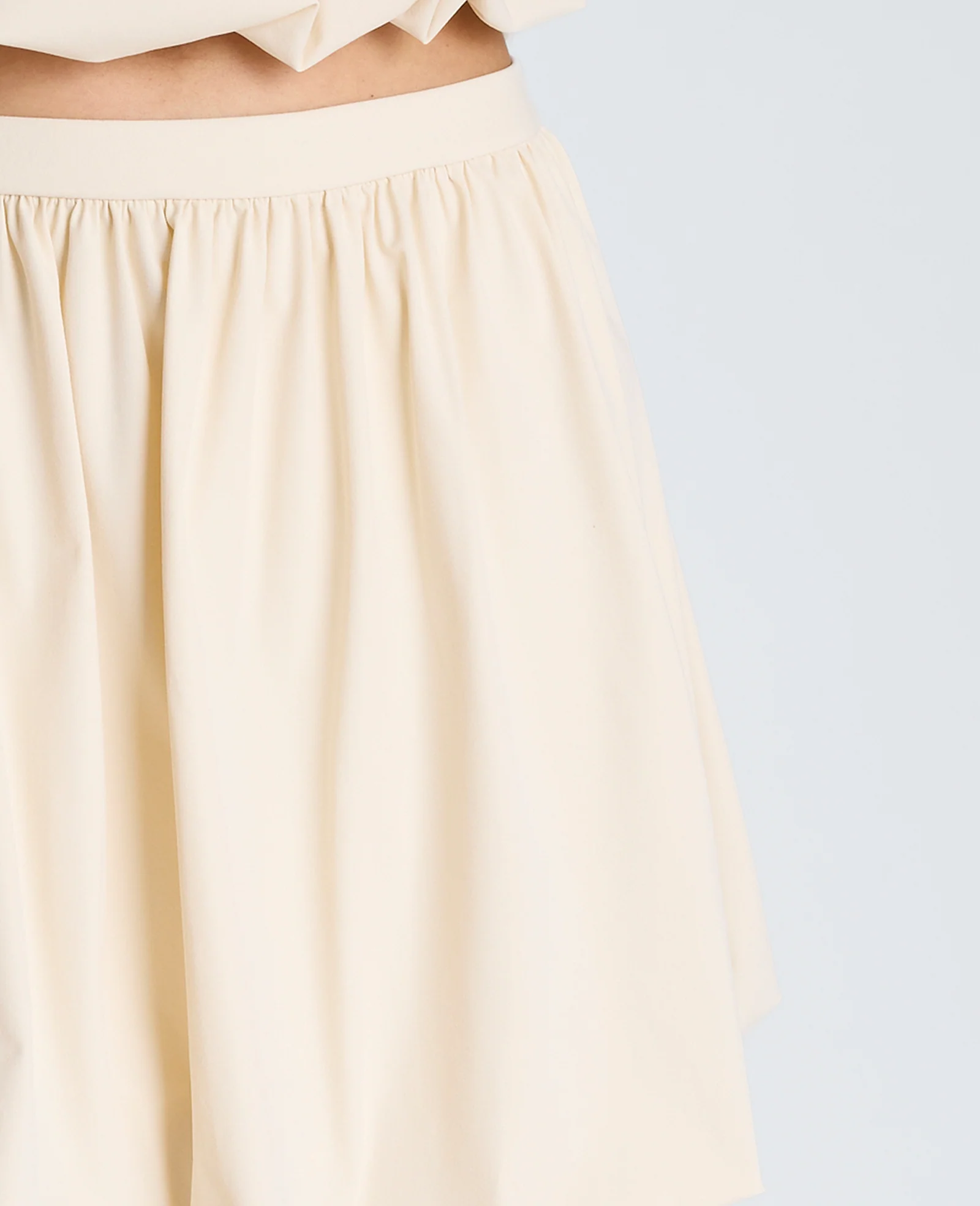 Pull On Bubble Mini Skirt - Image 3