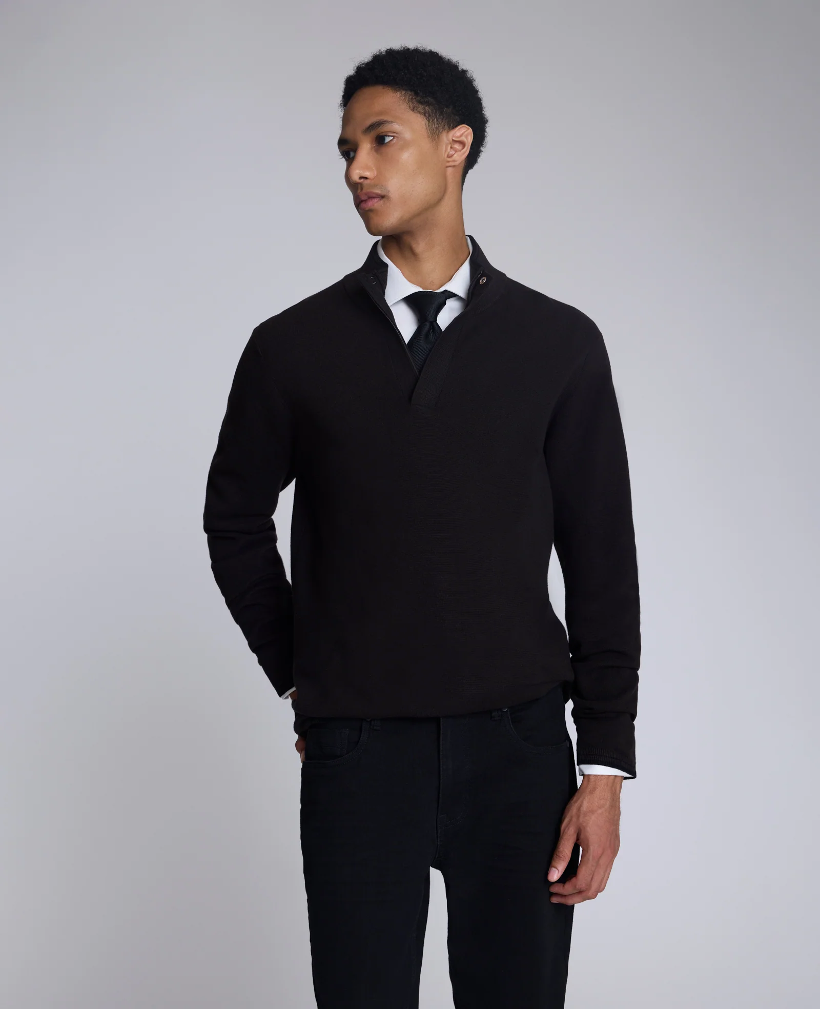 Quarterzip Pullover Sweater