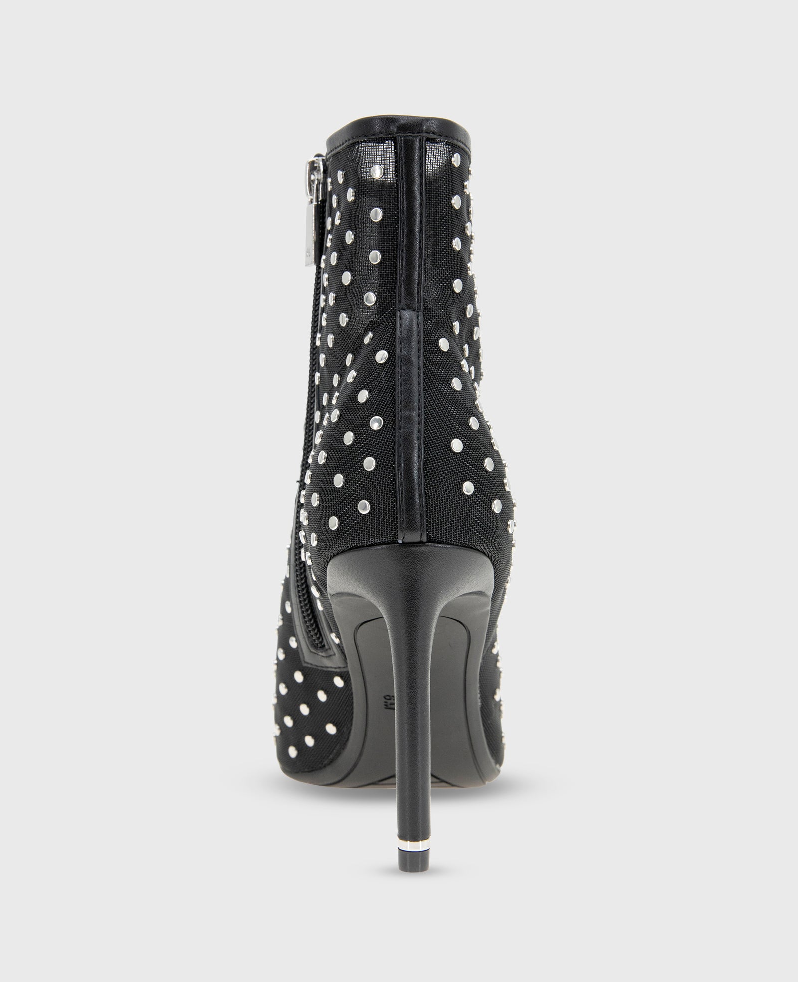 Quincy Mesh Micro Stud Heel Ankle Bootie - Image 5
