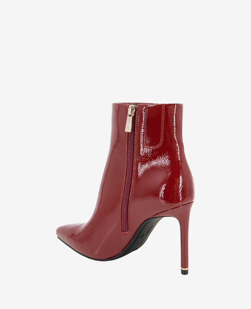 Quincy Patent Heel Ankle Bootie - Image 4