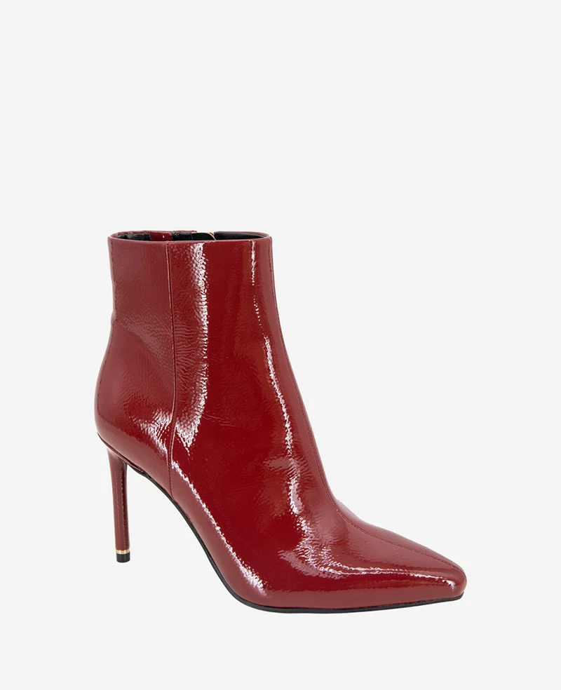 Quincy Patent Heel Ankle Bootie - Image 5