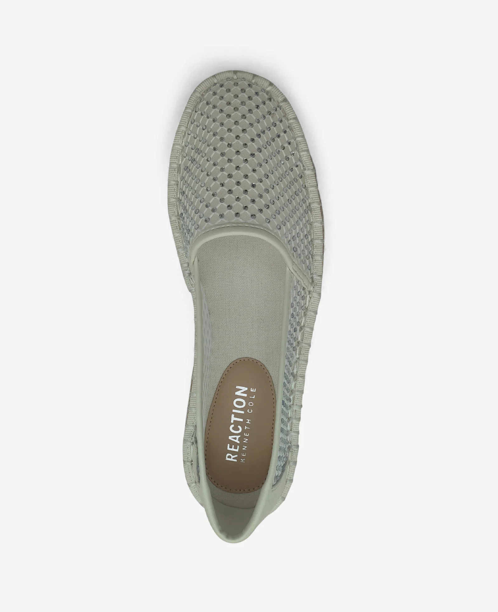 REACTION - Bonne Crystal Mesh Espadrille - Image 3