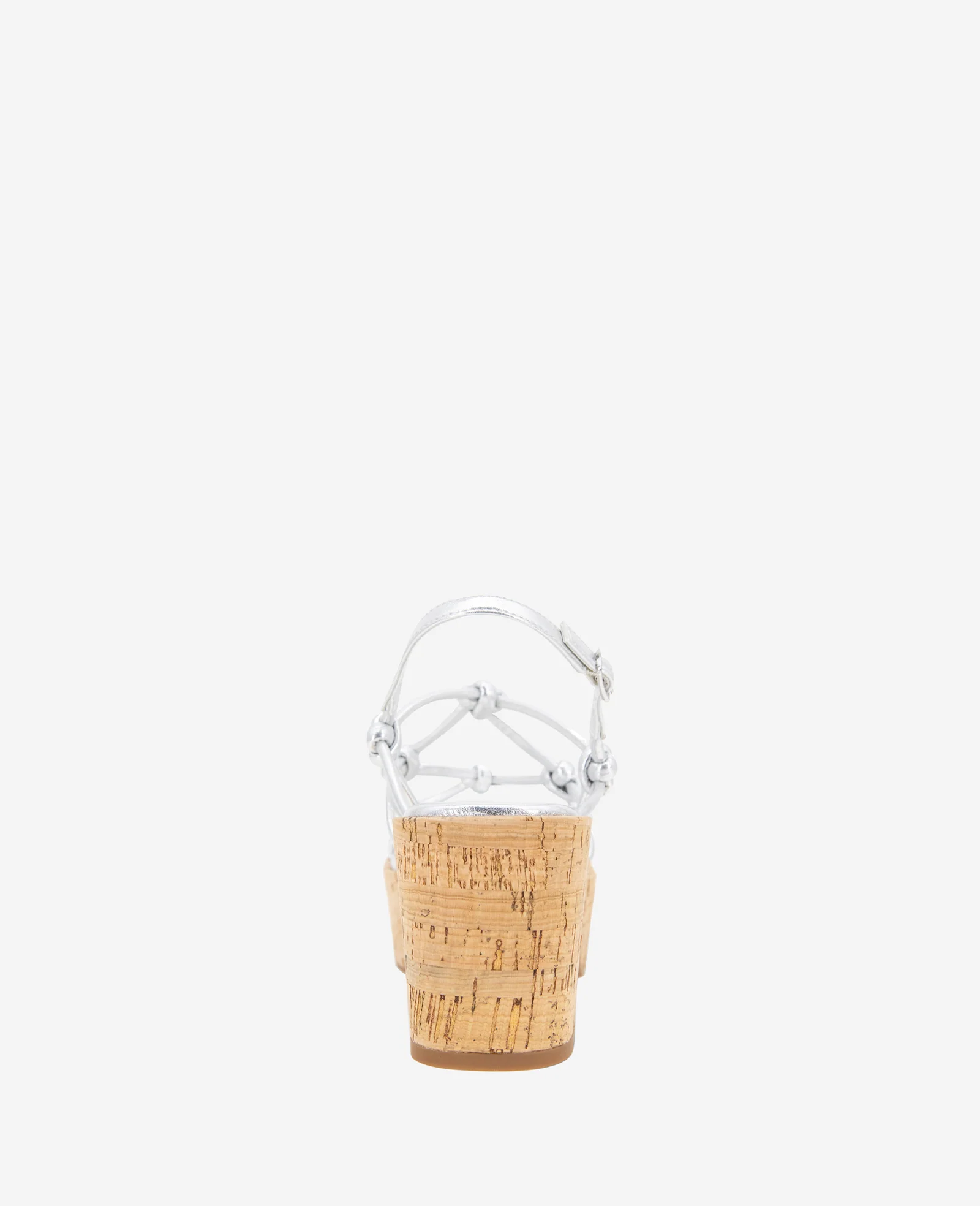 REACTION - Essa Metallic Cork Platform Sandal - Image 5
