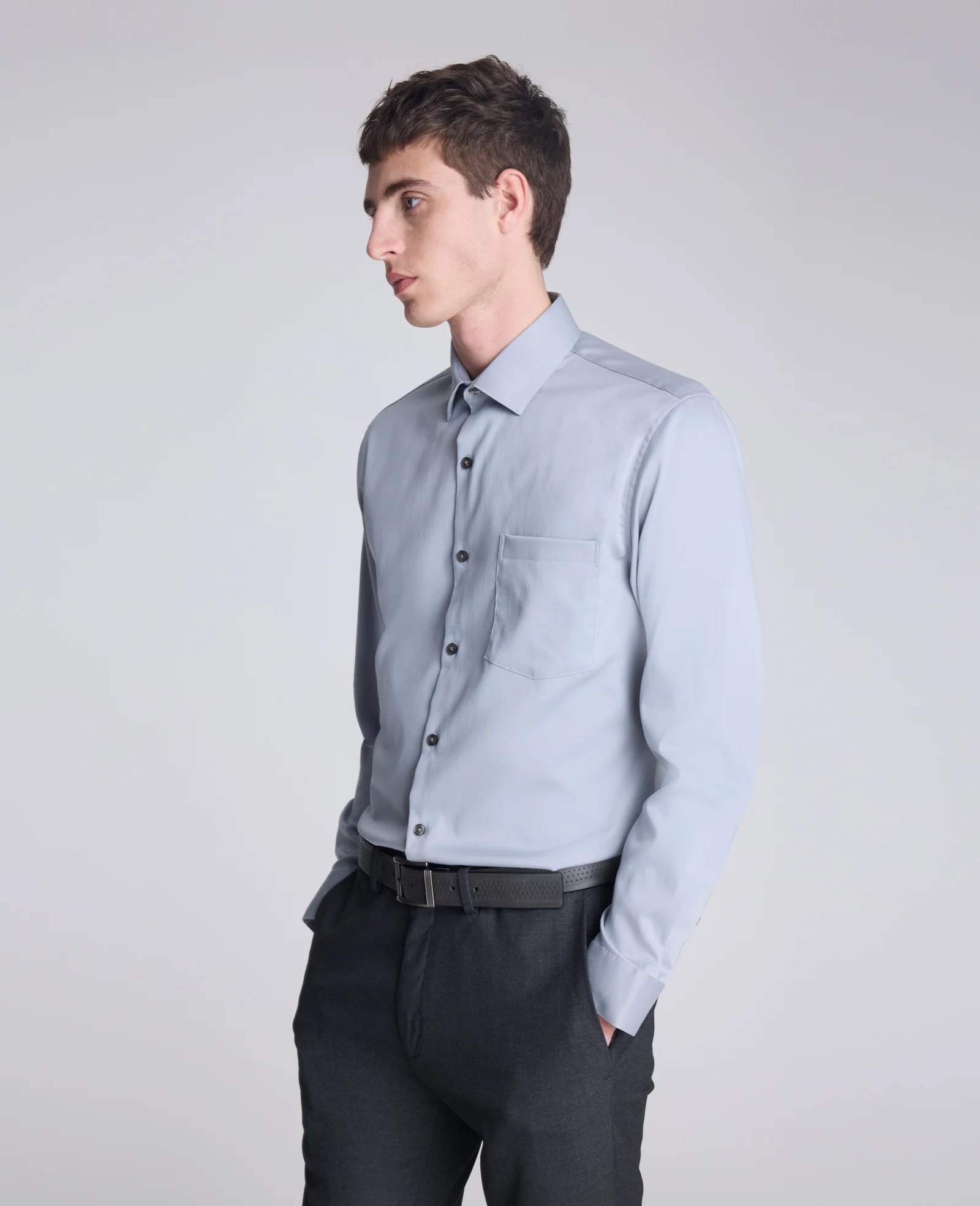 REACTION - Slim-Fit Button-Down Dress Shirt - Image 5