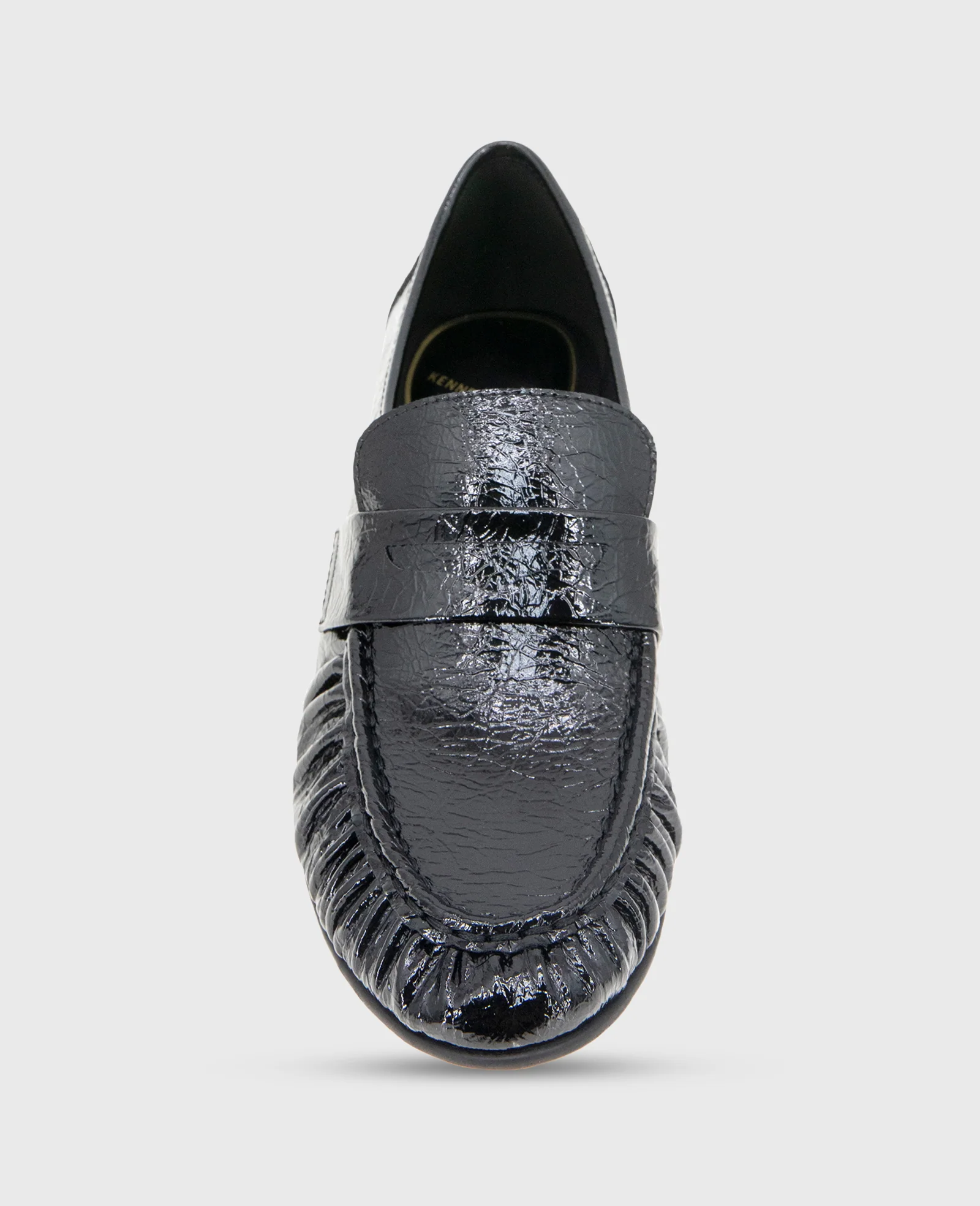 Reece Crinkle Patent Penny Loafer - Image 4