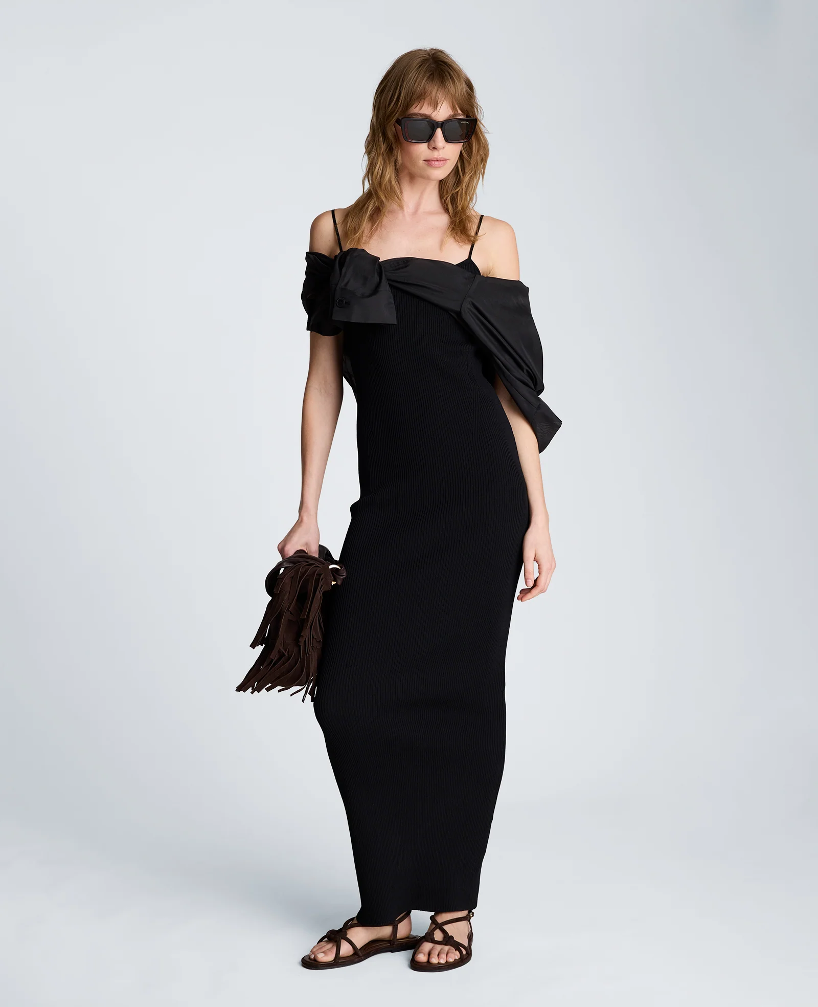 Ribbed Cami Sweater Dress - Image 6