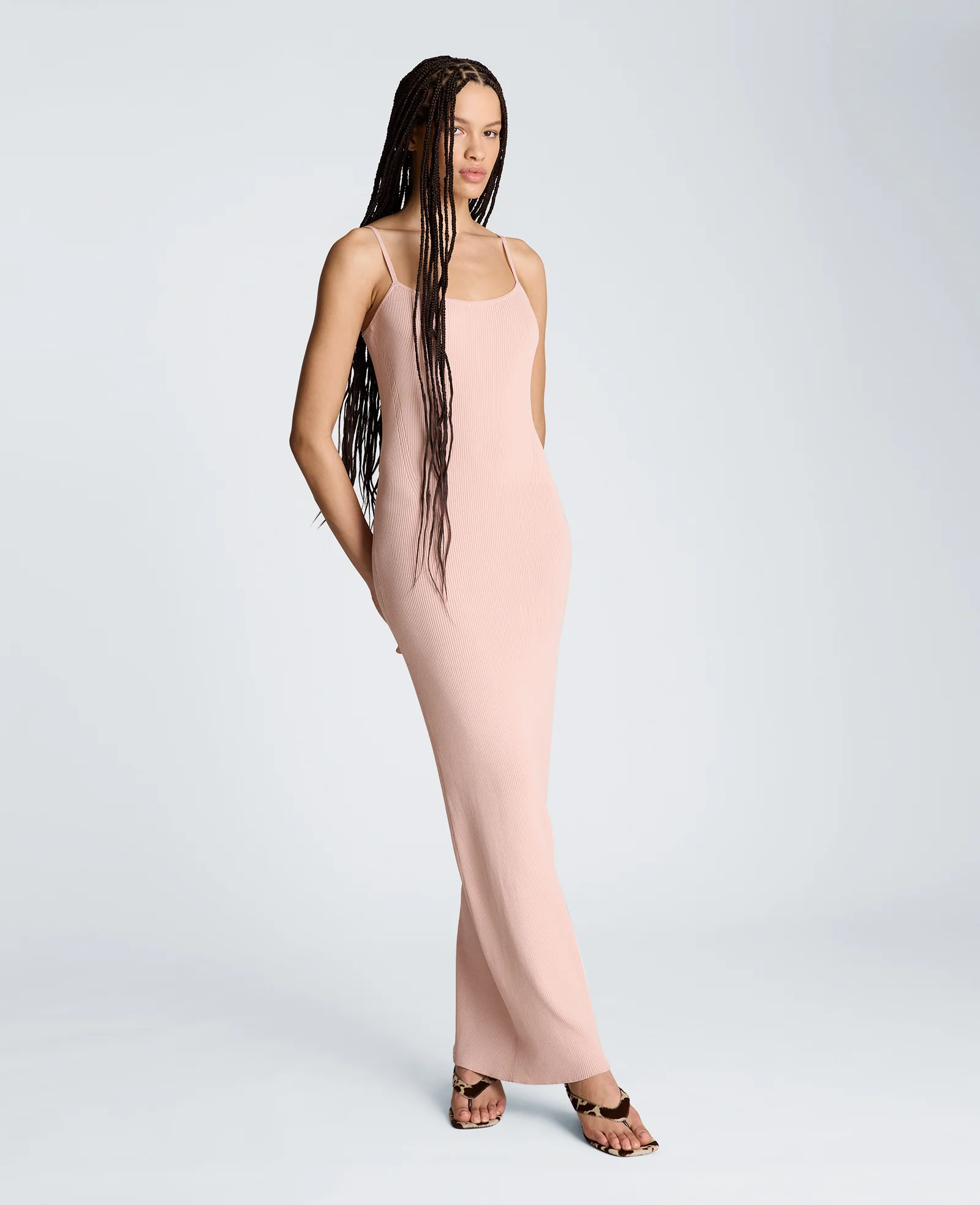 Ribbed Cami Sweater Dress - Image 5