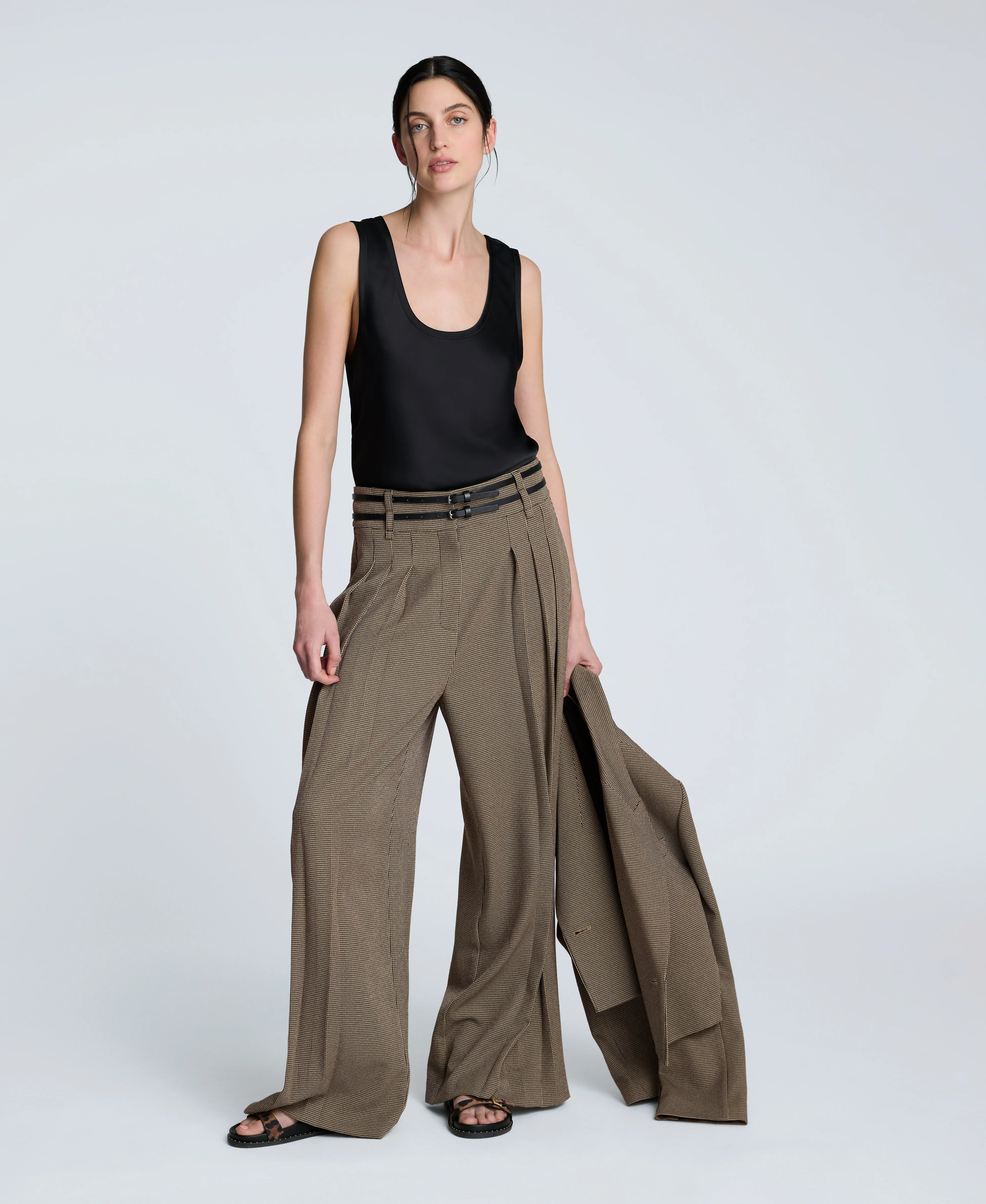 Satin Scoop Neck Tank - Image 4