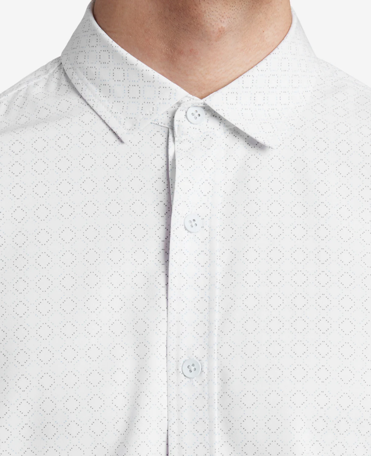 Stretch Short Sleeve Button-Down Shirt - Image 3