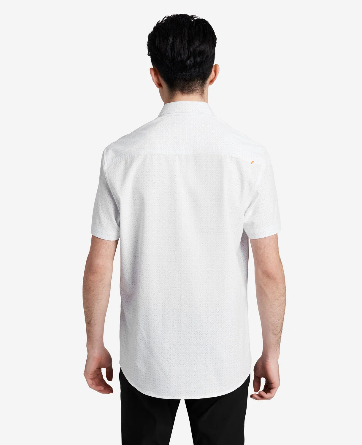 Stretch Short Sleeve Button-Down Shirt - Image 5