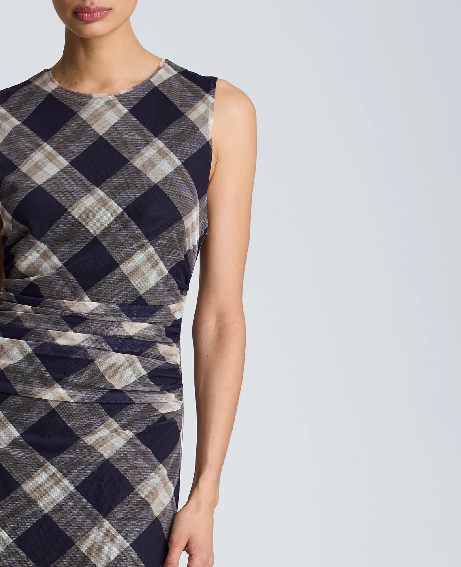 Side Ruched Midi Dress - Image 6