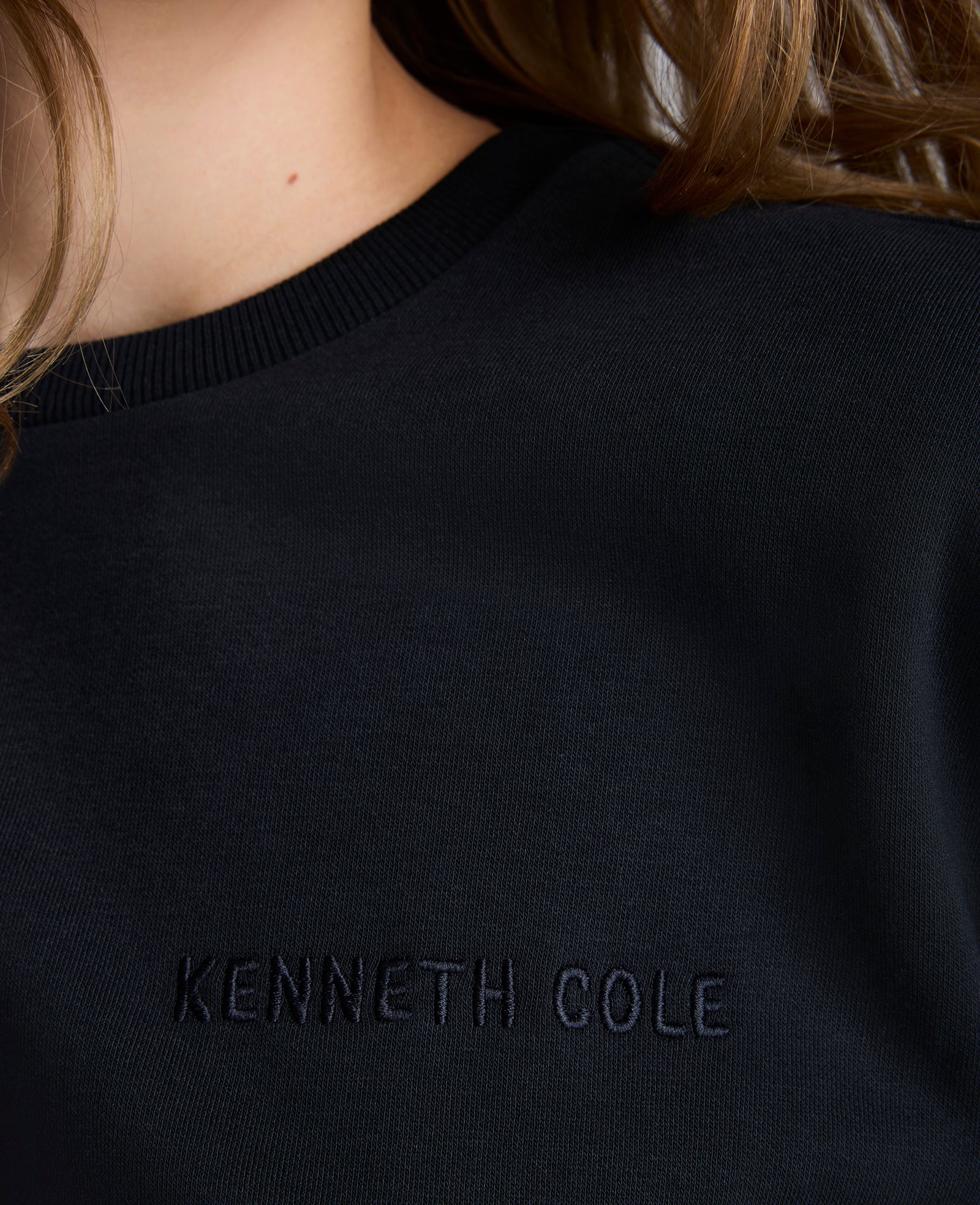 Site Exclusive! Kenneth Cole Embroidered Logo Sweatshirt - Image 5