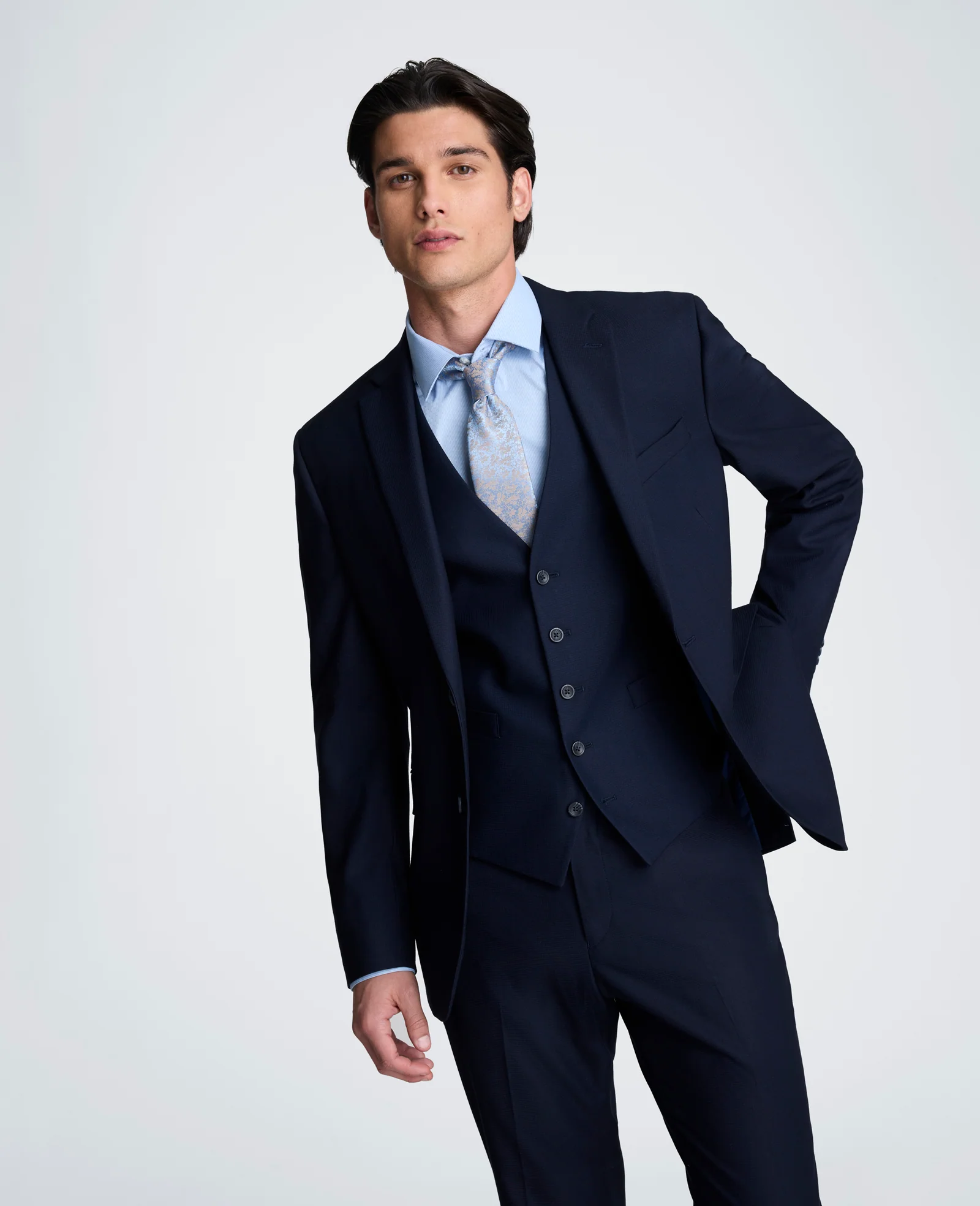 Slim-Fit Stretch Suit Separate Jacket