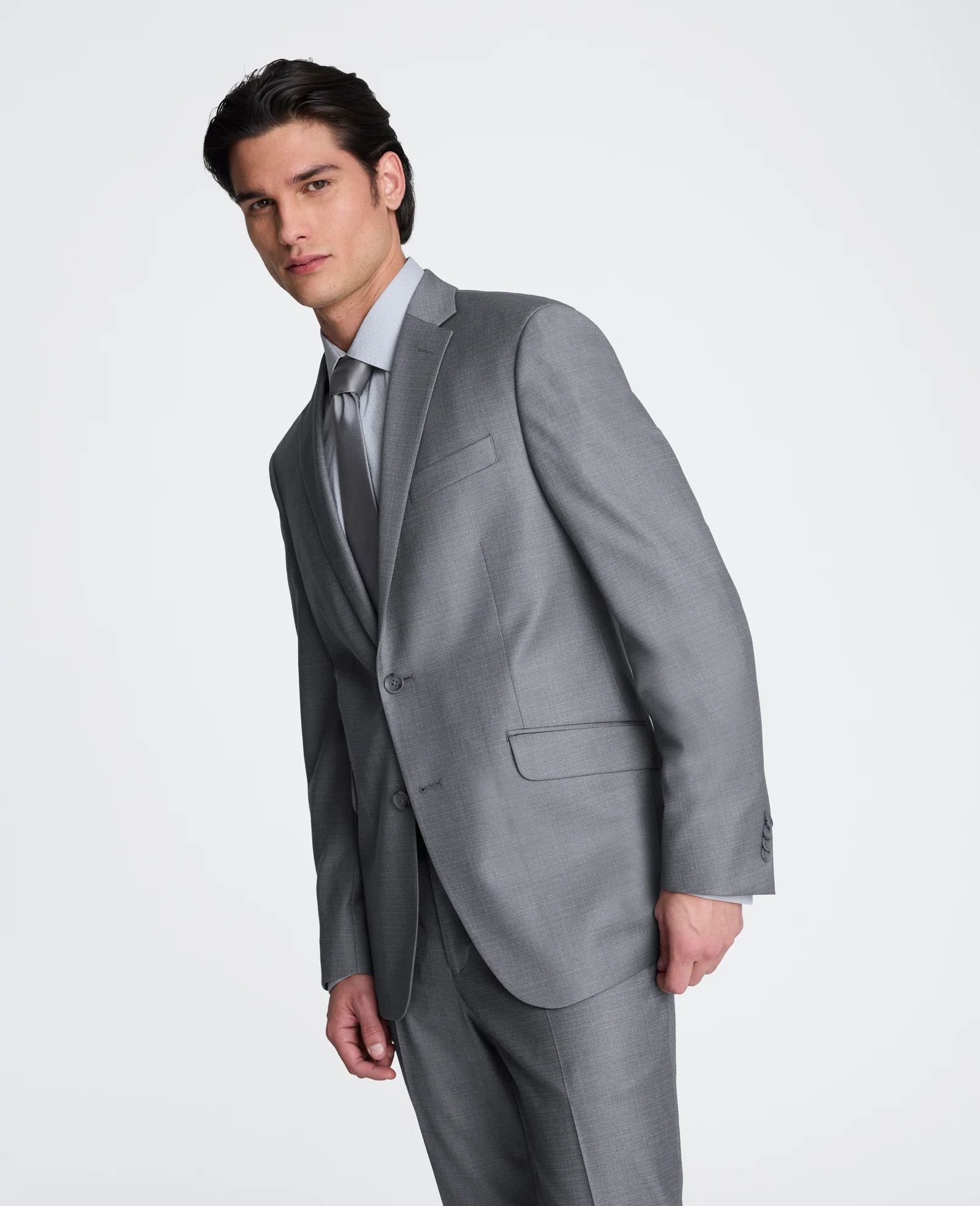 Slim-Fit Stretch Suit Separate Jacket - Image 4