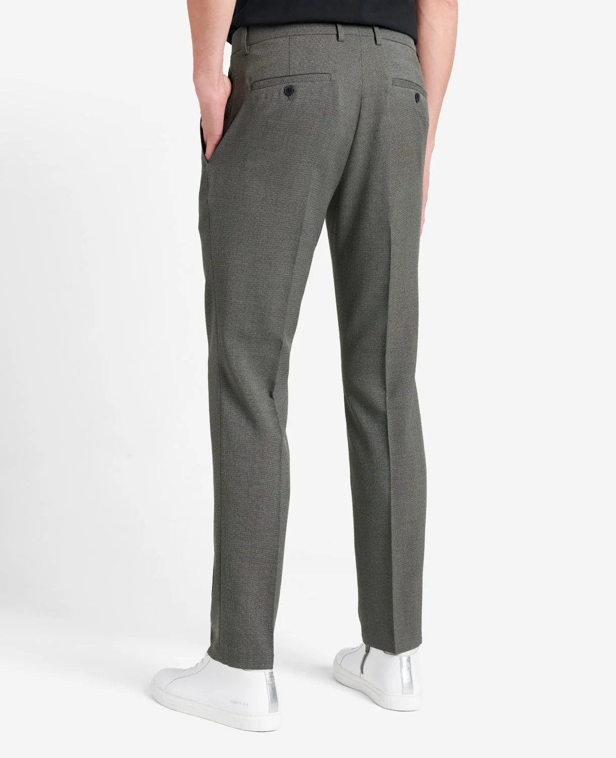 Slim-Fit Tic Weave Dress Pant - Image 5