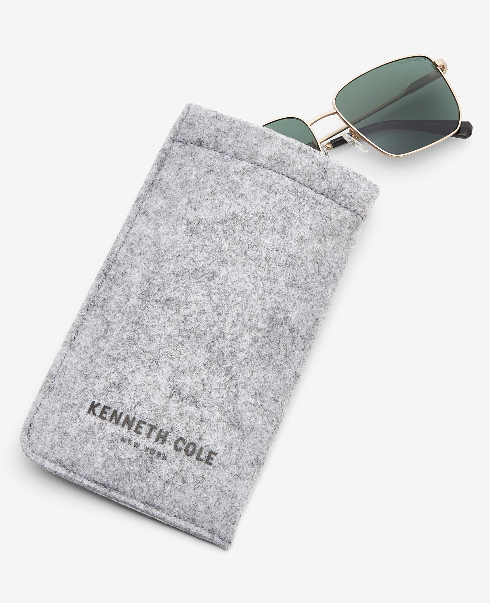 Square Titanium Sunglasses - Image 4