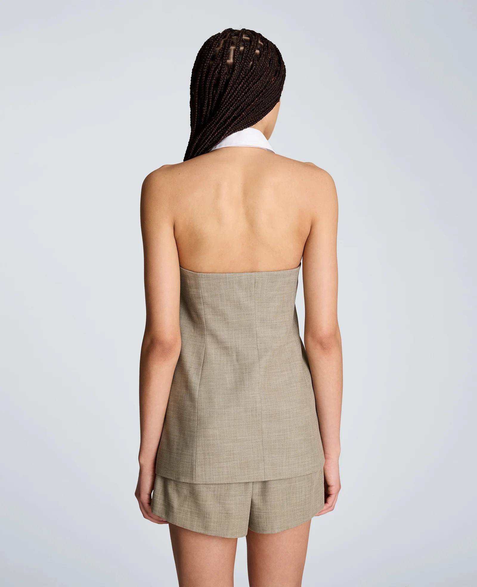 Strapless Vest with Removeable Halter - Image 2