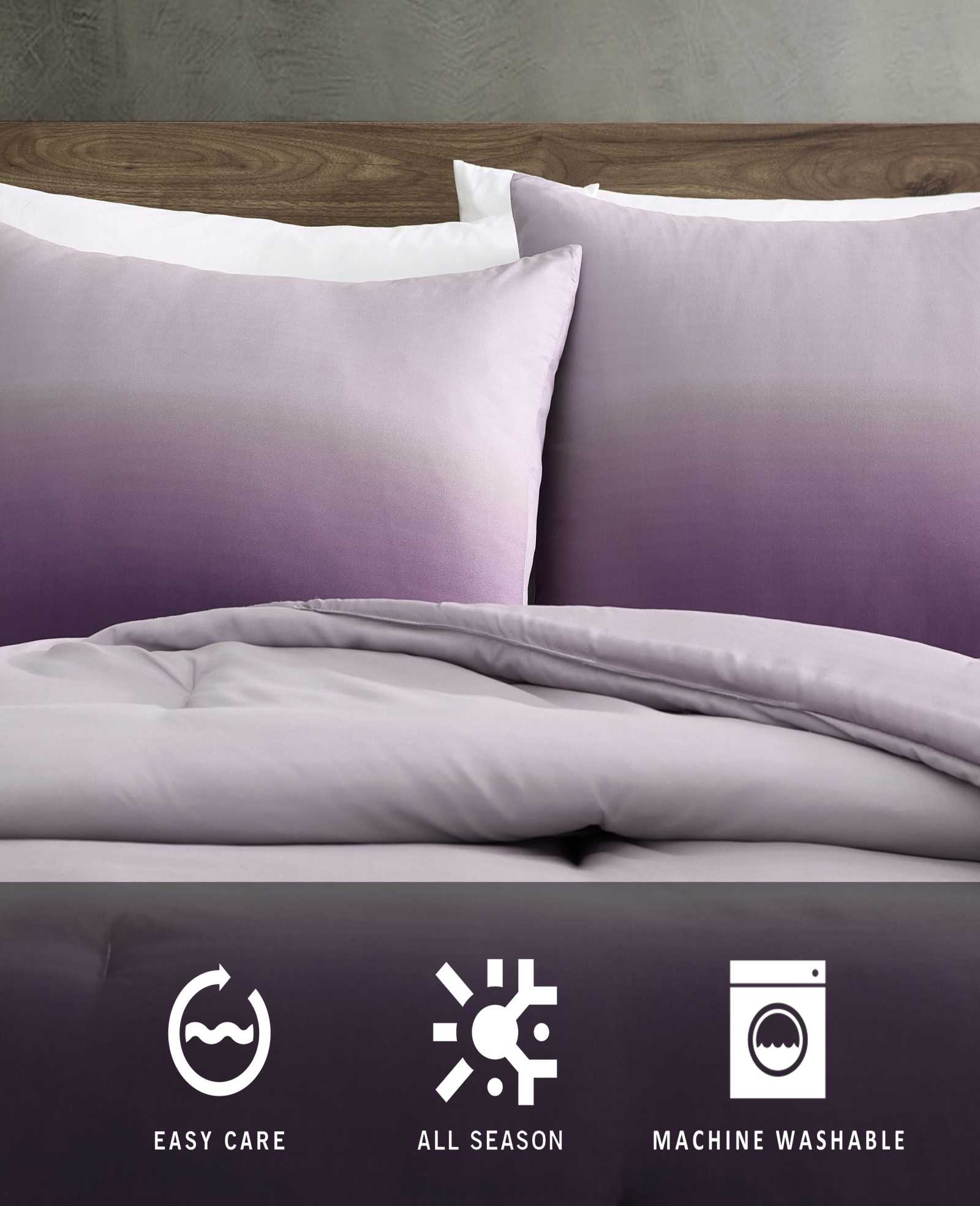 Subtle Ombre Comforter Set - Image 3