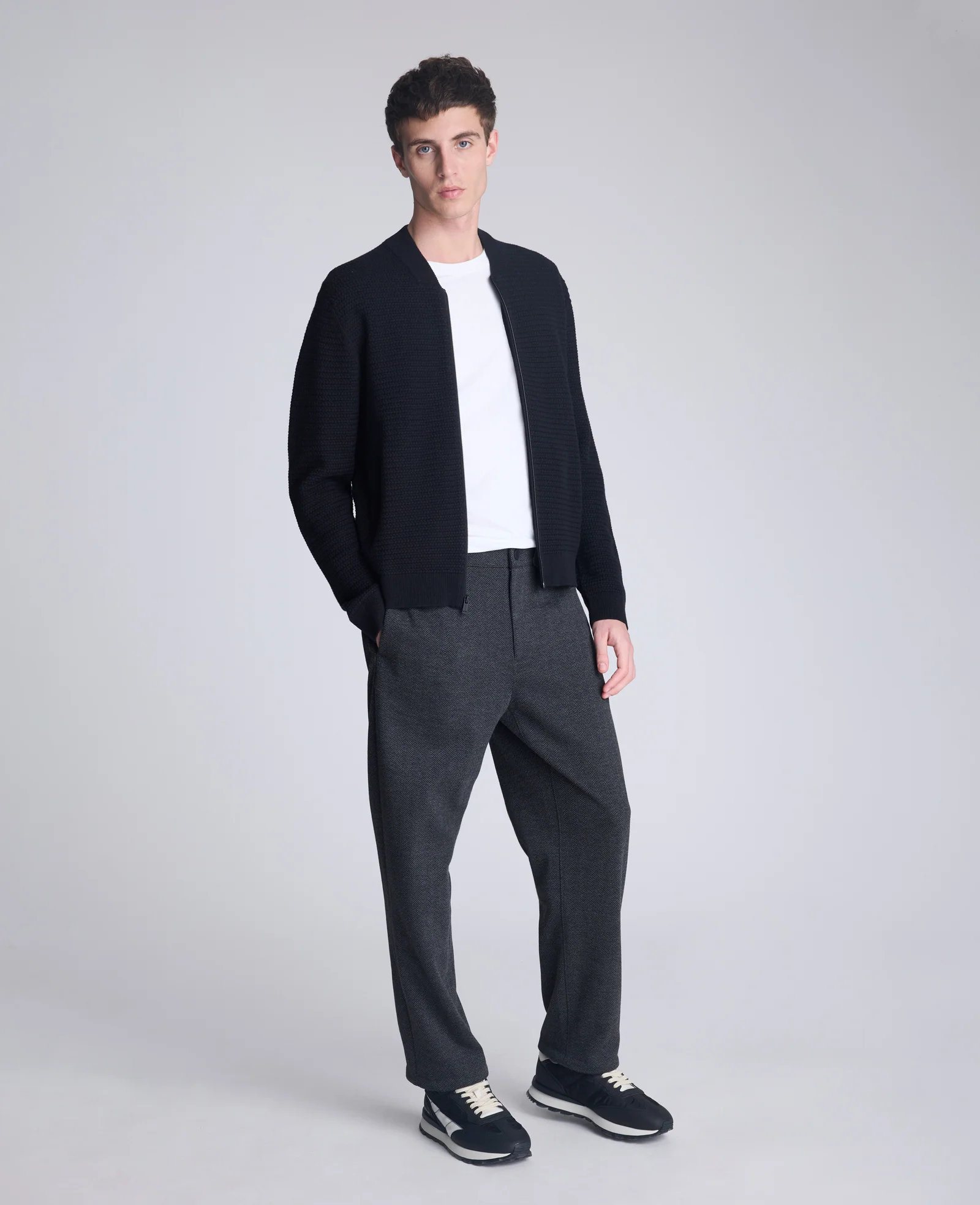 Sweater Bomber Jacket - Image 2