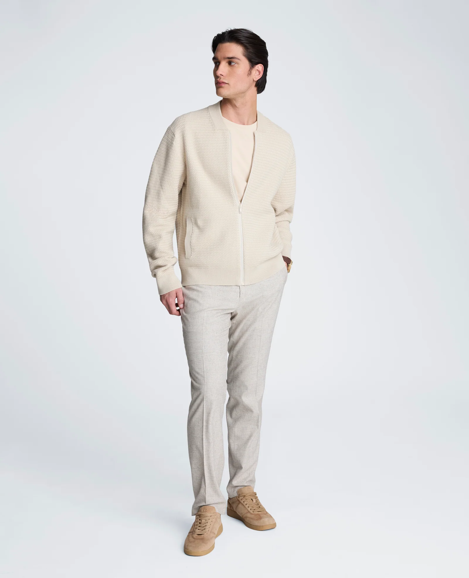 Sweater Bomber Jacket - Image 6