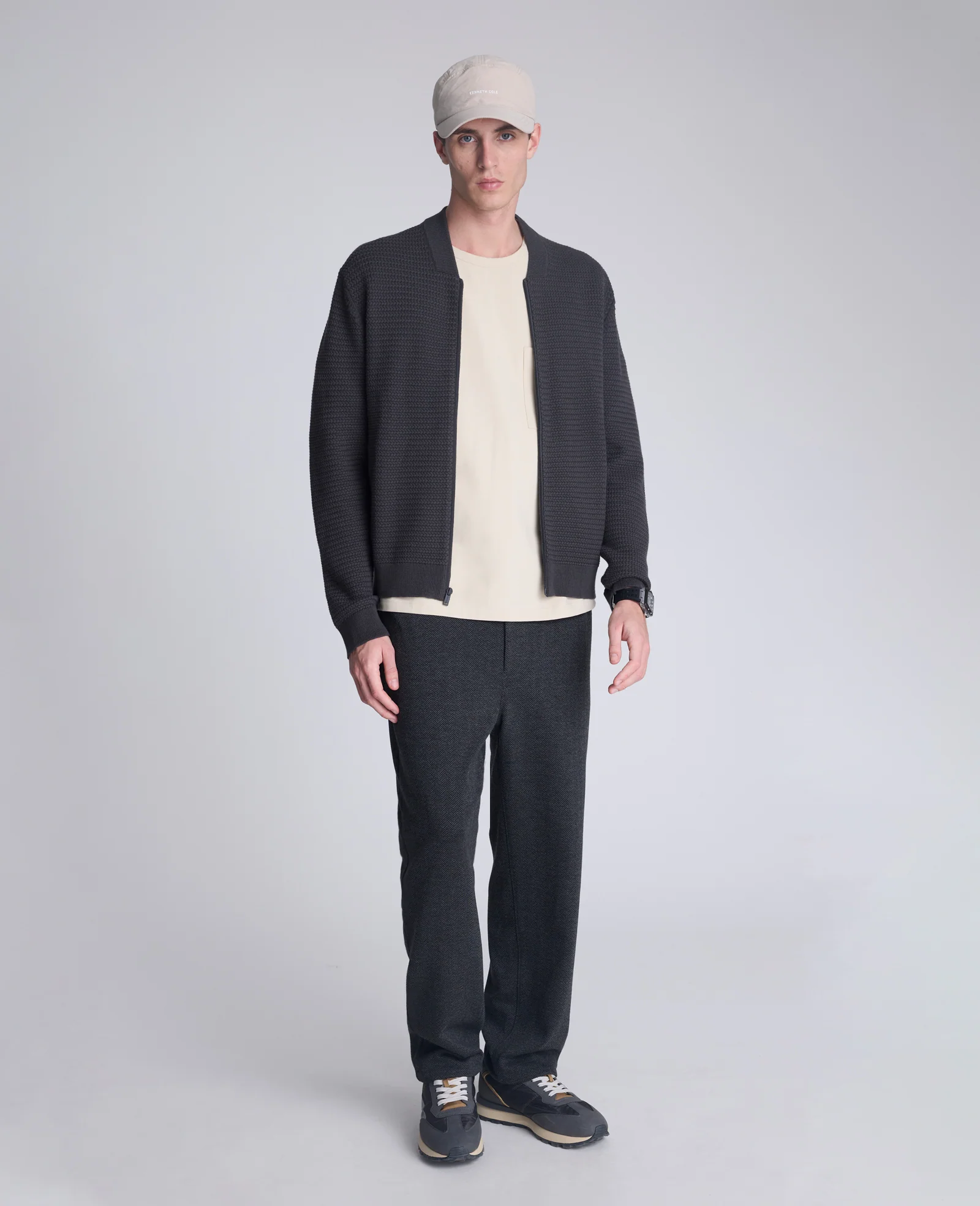 Sweater Bomber Jacket - Image 5
