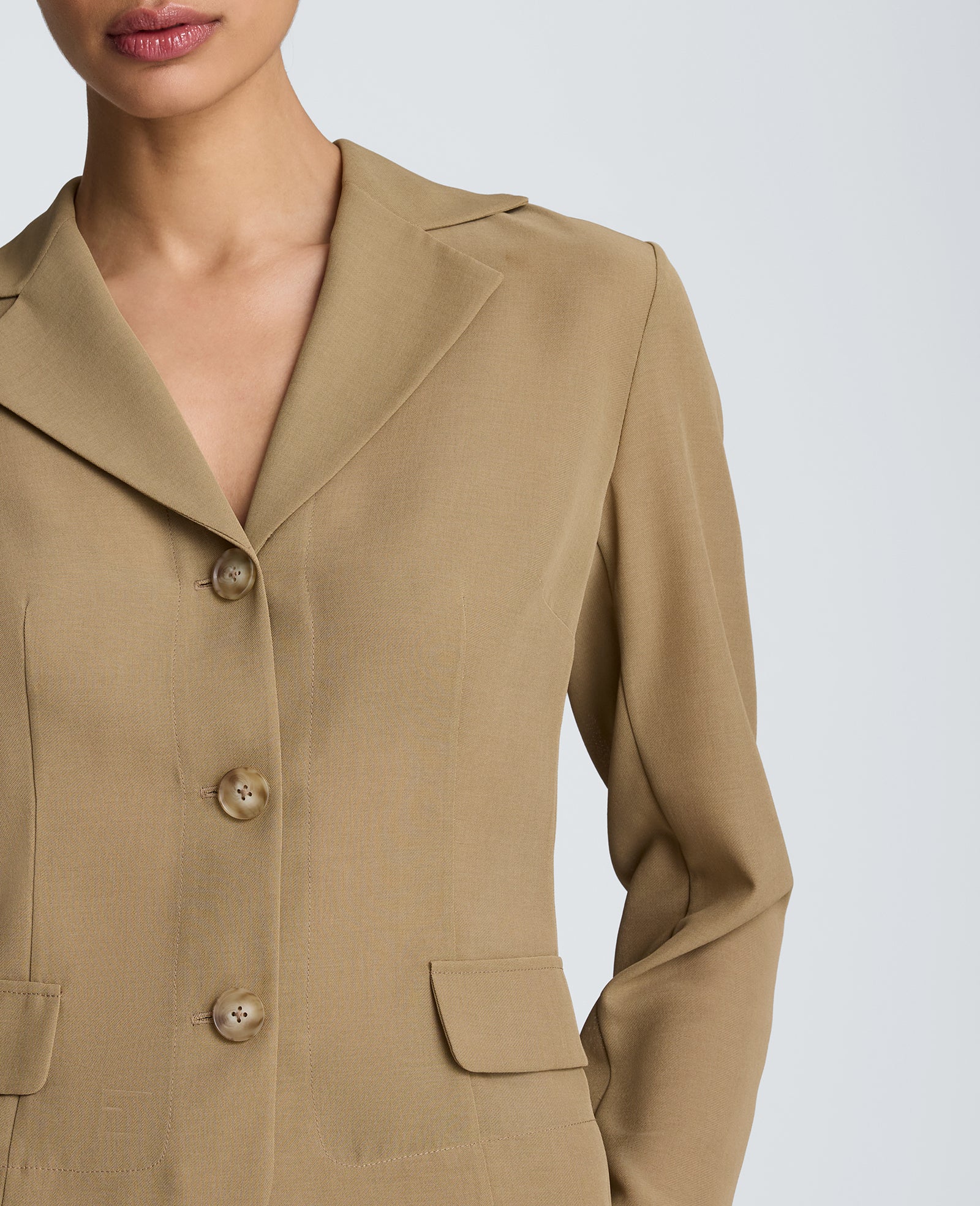 Notch Jacket with Flat Pockets - Image 4