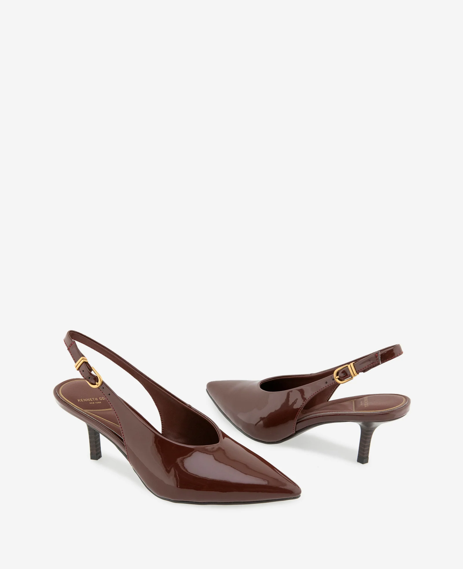Ulysses Patent Slingback Heel - Image 2