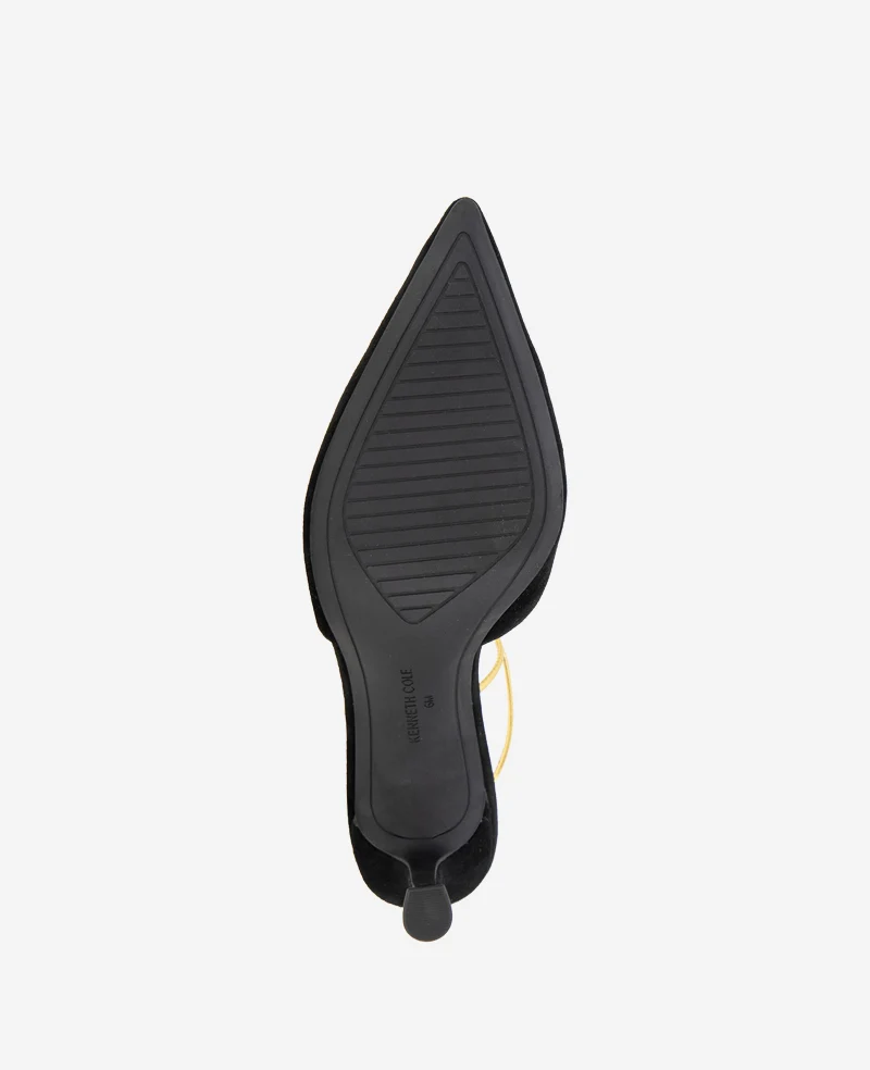 Umi T-Strap Suede Heel - Image 5