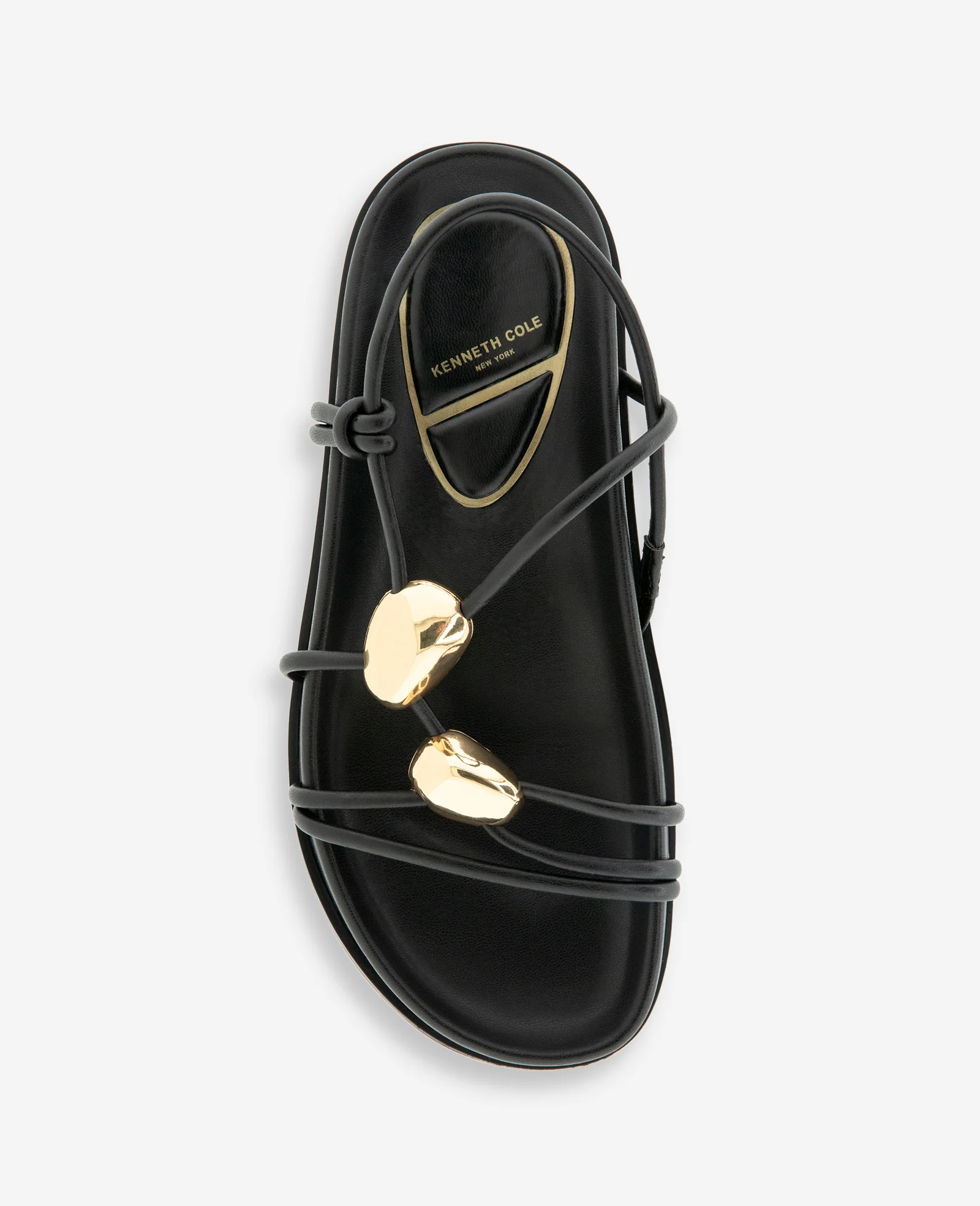 Vera Strappy Leather Embellished Sandal - Image 3