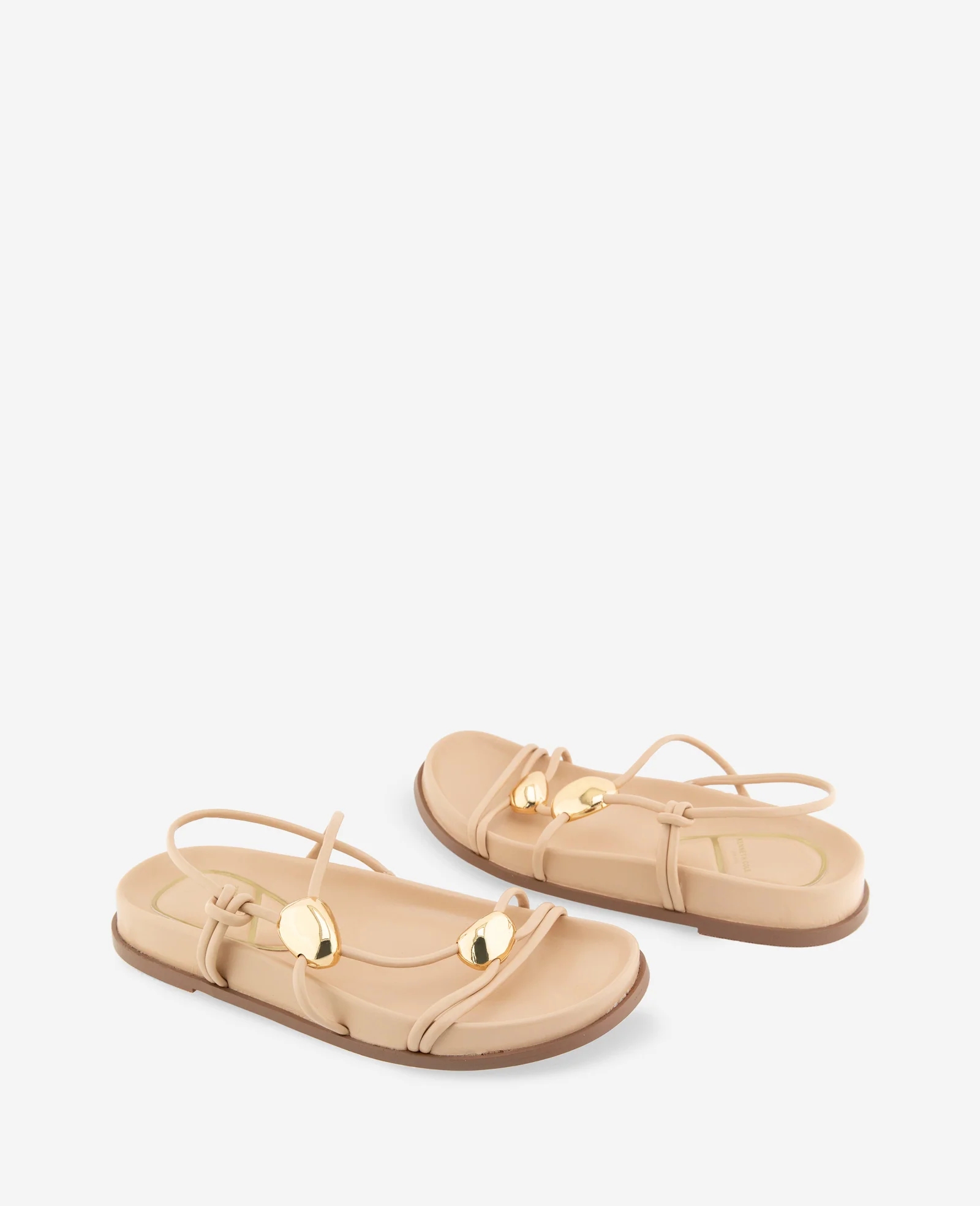 Vera Strappy Leather Embellished Sandal - Image 2