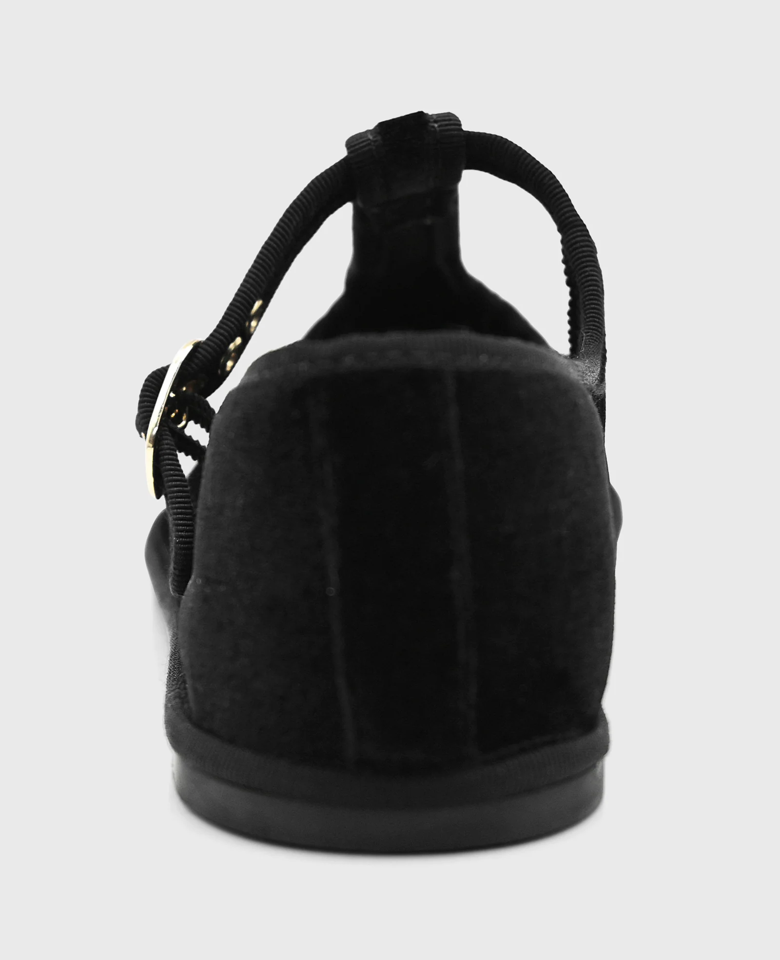 Verona Velvet T-Strap Mary Jane Flat - Image 5