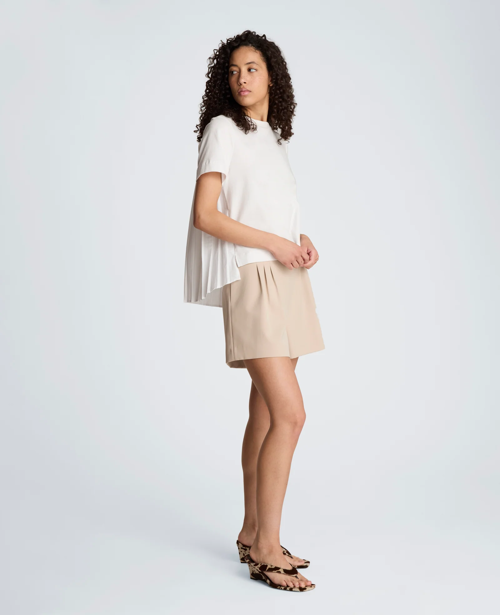 Vision Twill High Rise Side Zip Short - Image 6
