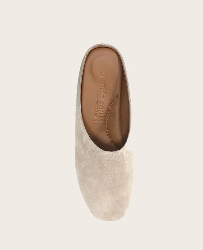 GENTLE SOULS - Wanda Suede Mule Flat - Image 6