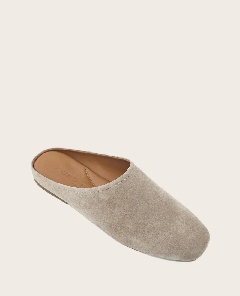 GENTLE SOULS - Wanda Suede Mule Flat - Image 7