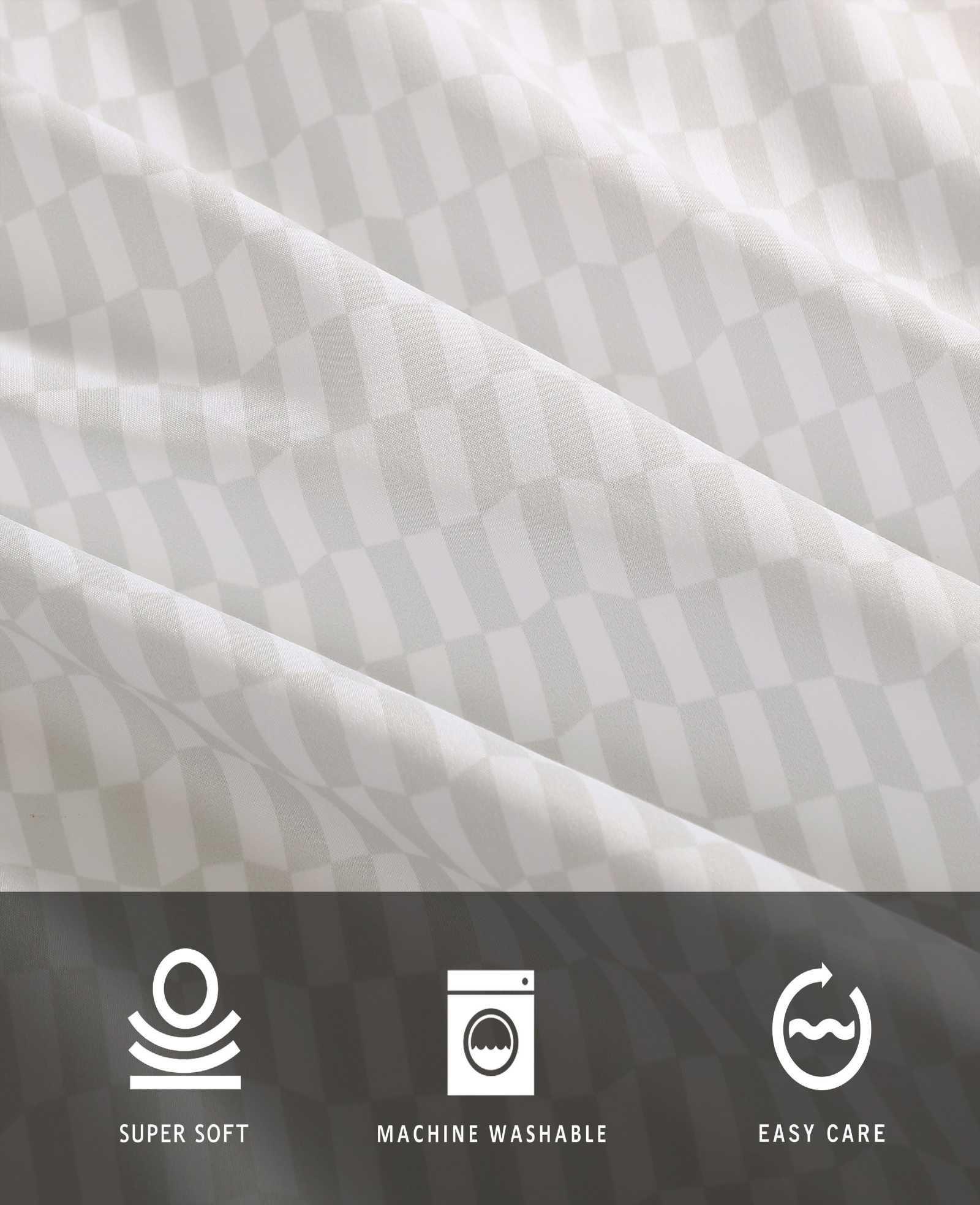 Wavy Checker Sheet Set - Image 3