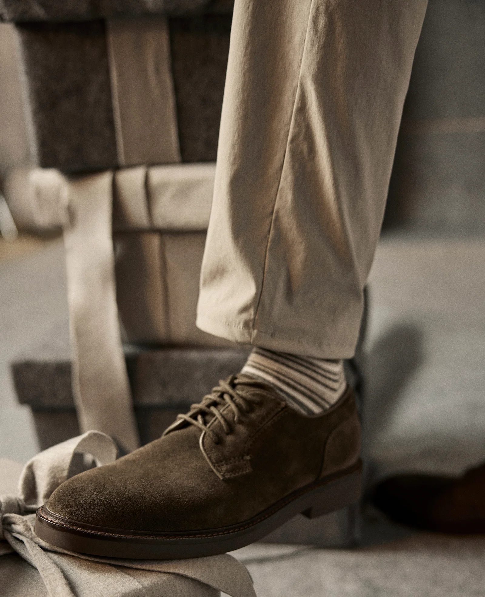 Winston Suede Derby Lace Up - Image 2